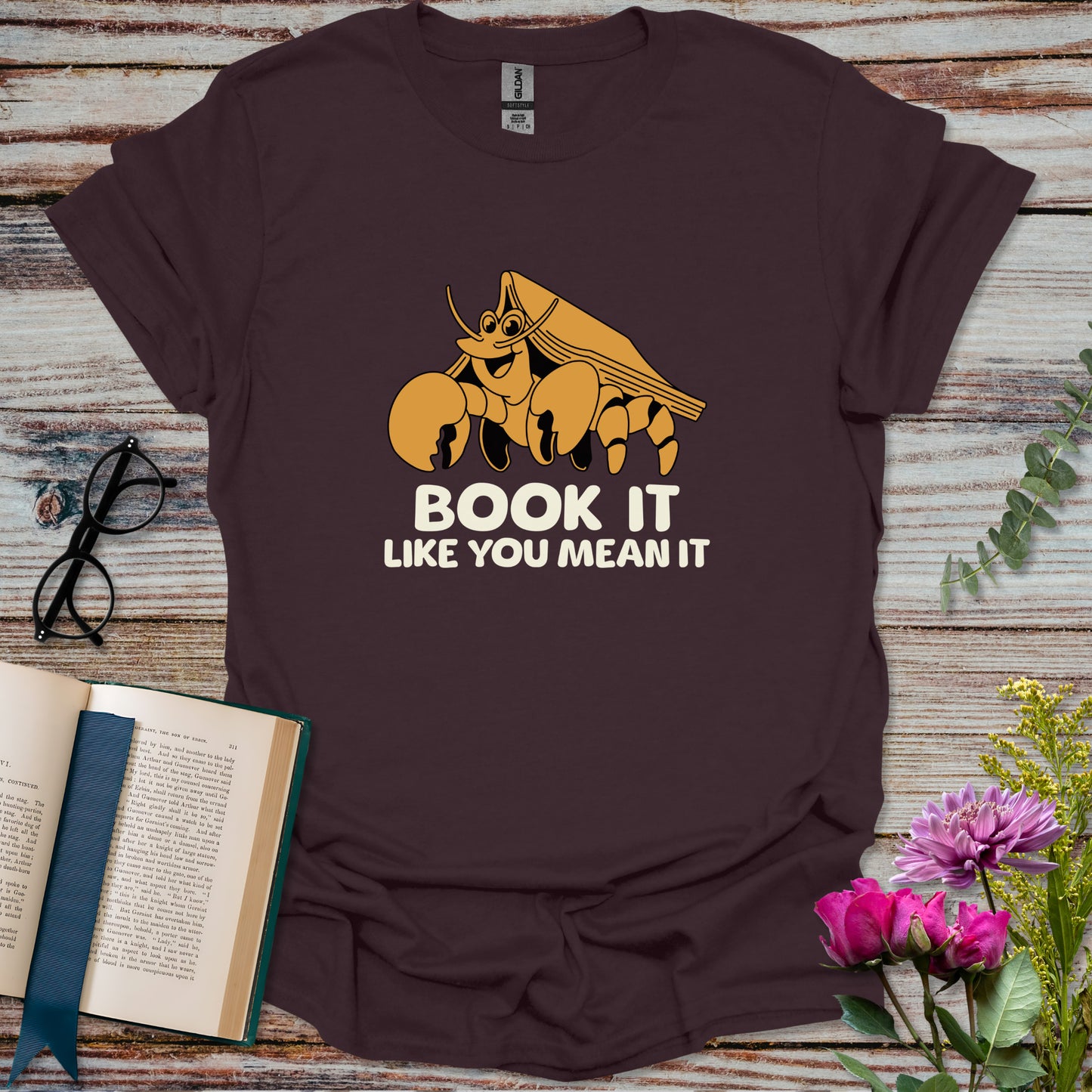 Book It Like You Mean It T-shirt