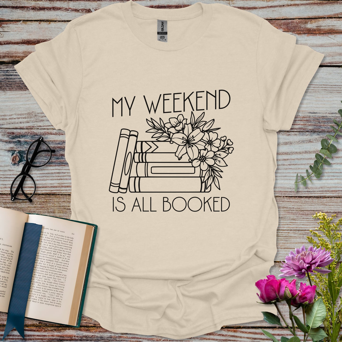 My Weekend is All Booked T-shirt