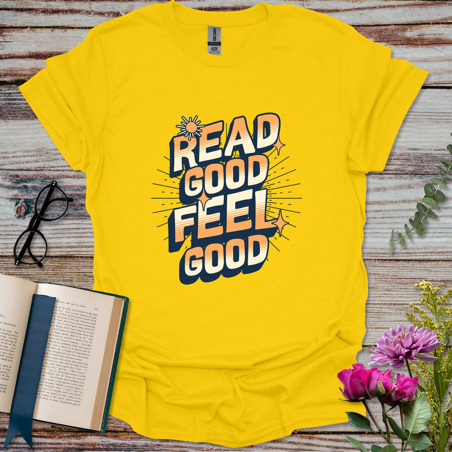 Read Good Feel Good T-shirt