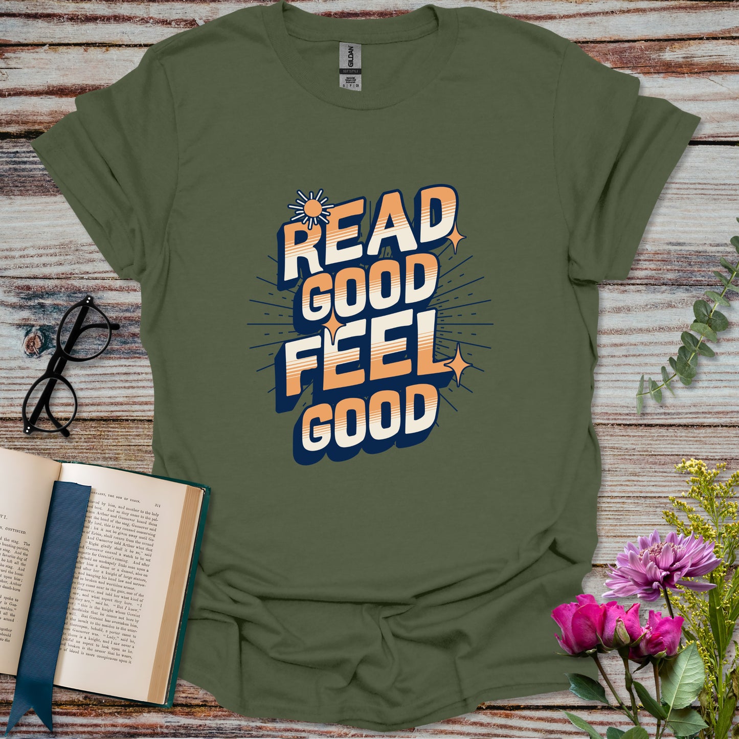 Read Good Feel Good T-shirt