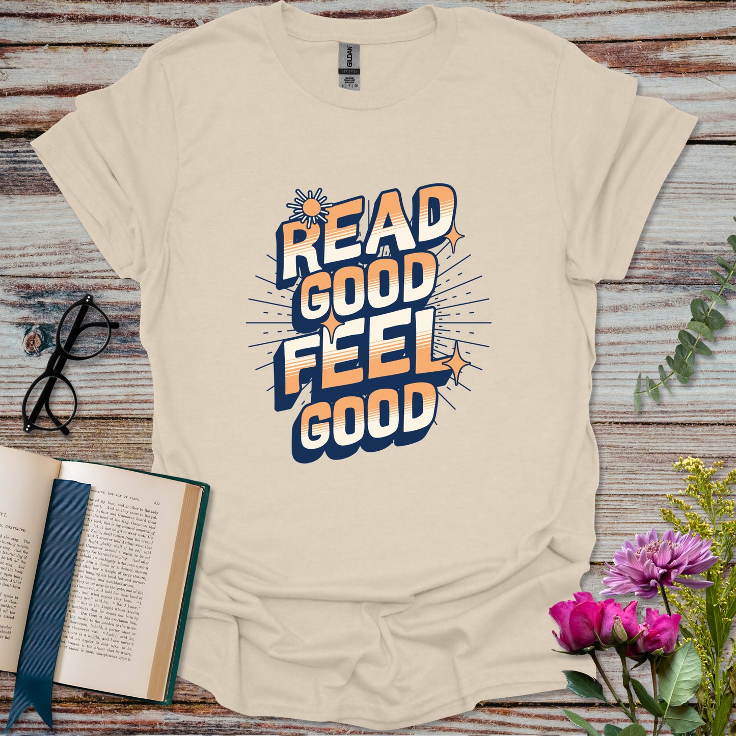 Read Good Feel Good T-shirt