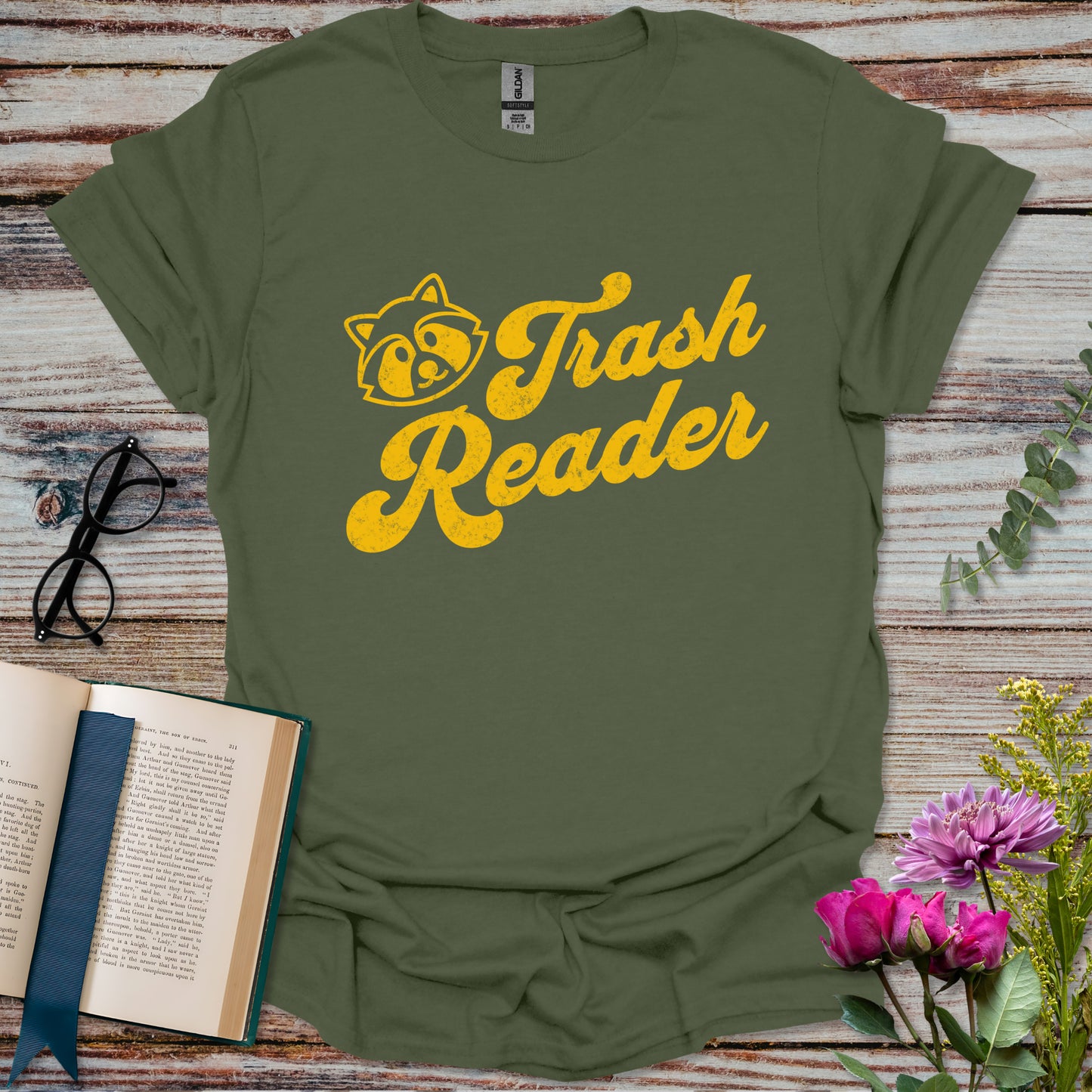 Trash Reader T-shirt