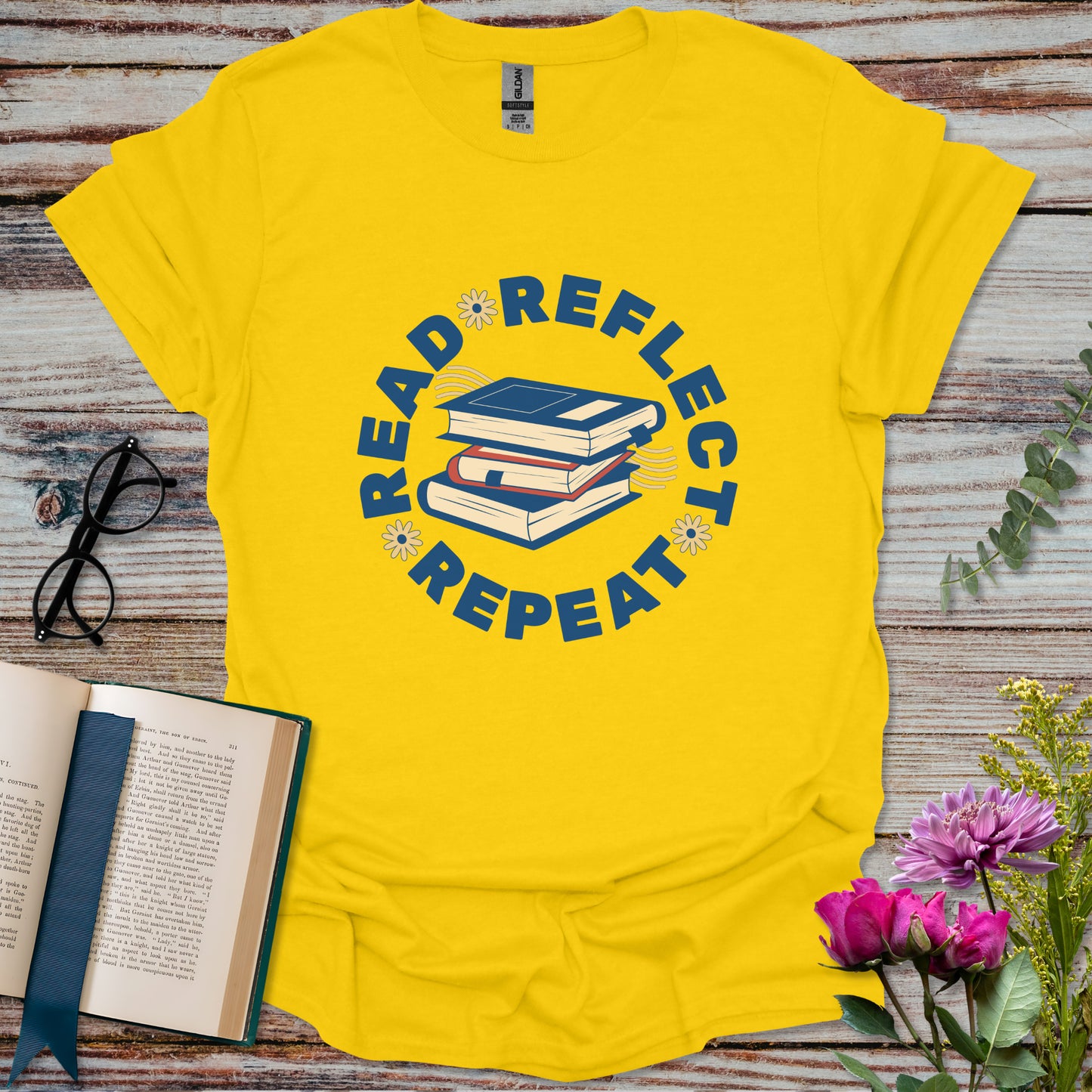 Read Reflect Repeat T-shirt