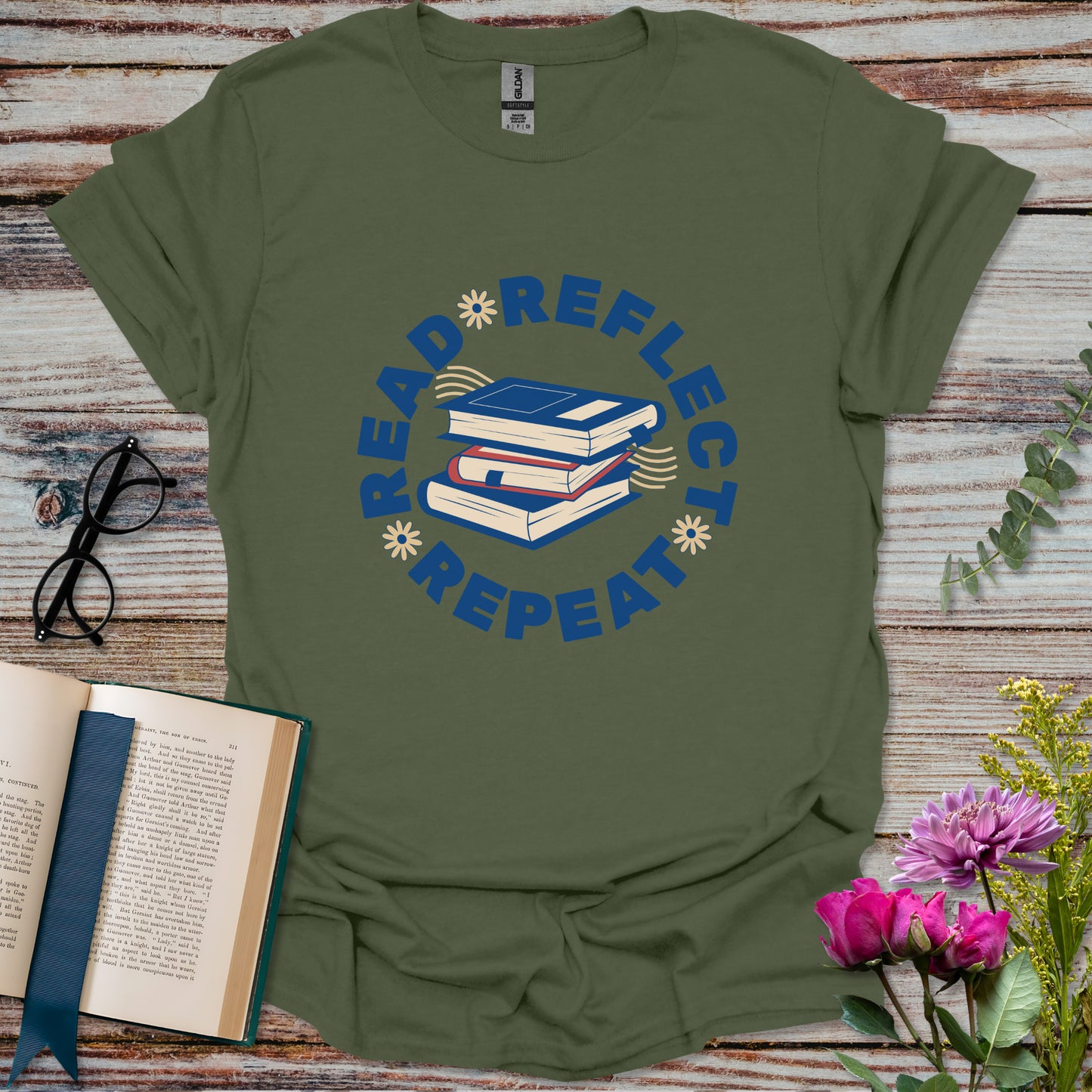 Read Reflect Repeat T-shirt