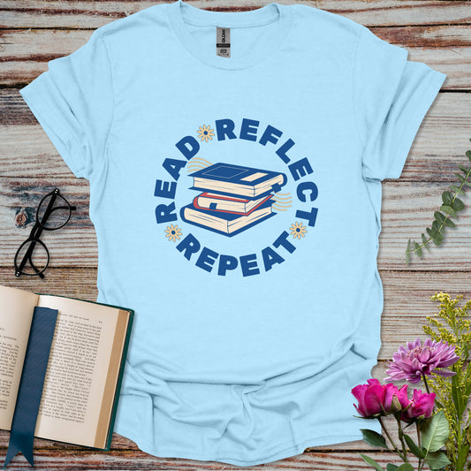 Read Reflect Repeat T-shirt