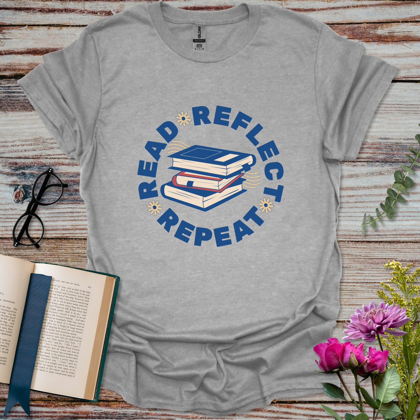 Read Reflect Repeat T-shirt