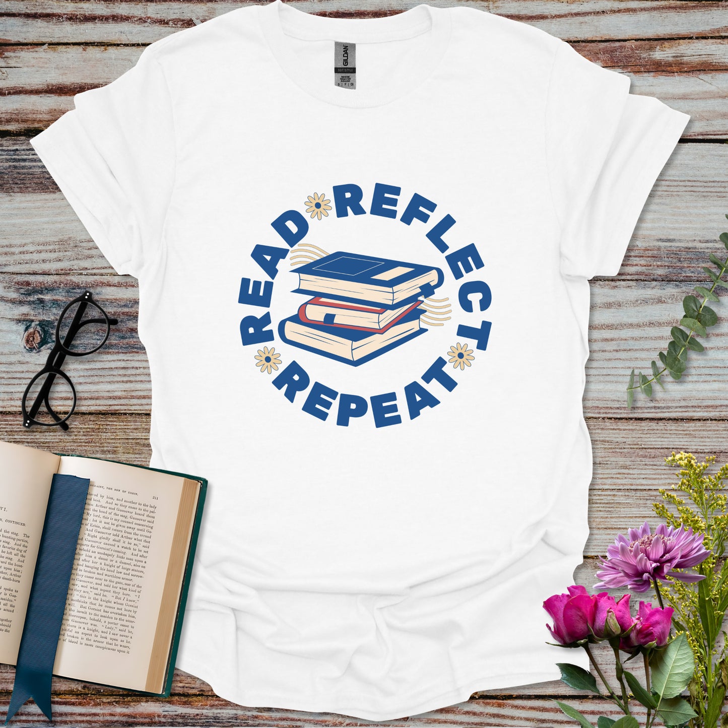 Read Reflect Repeat T-shirt