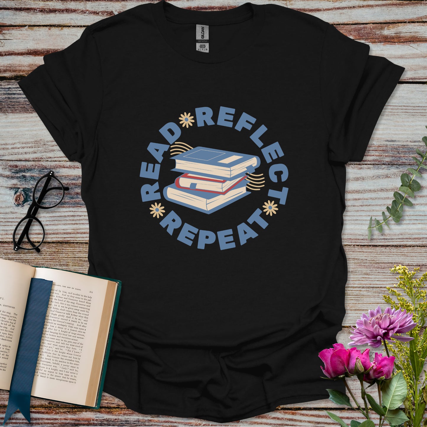 Read Reflect Repeat T-shirt