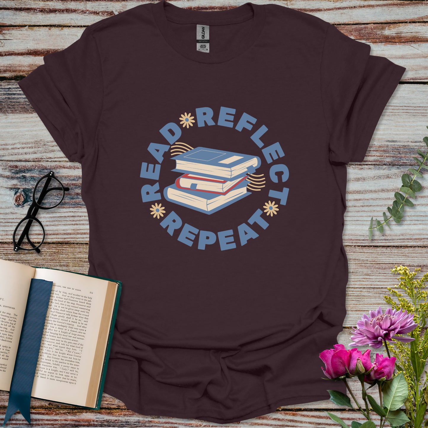 Read Reflect Repeat T-shirt