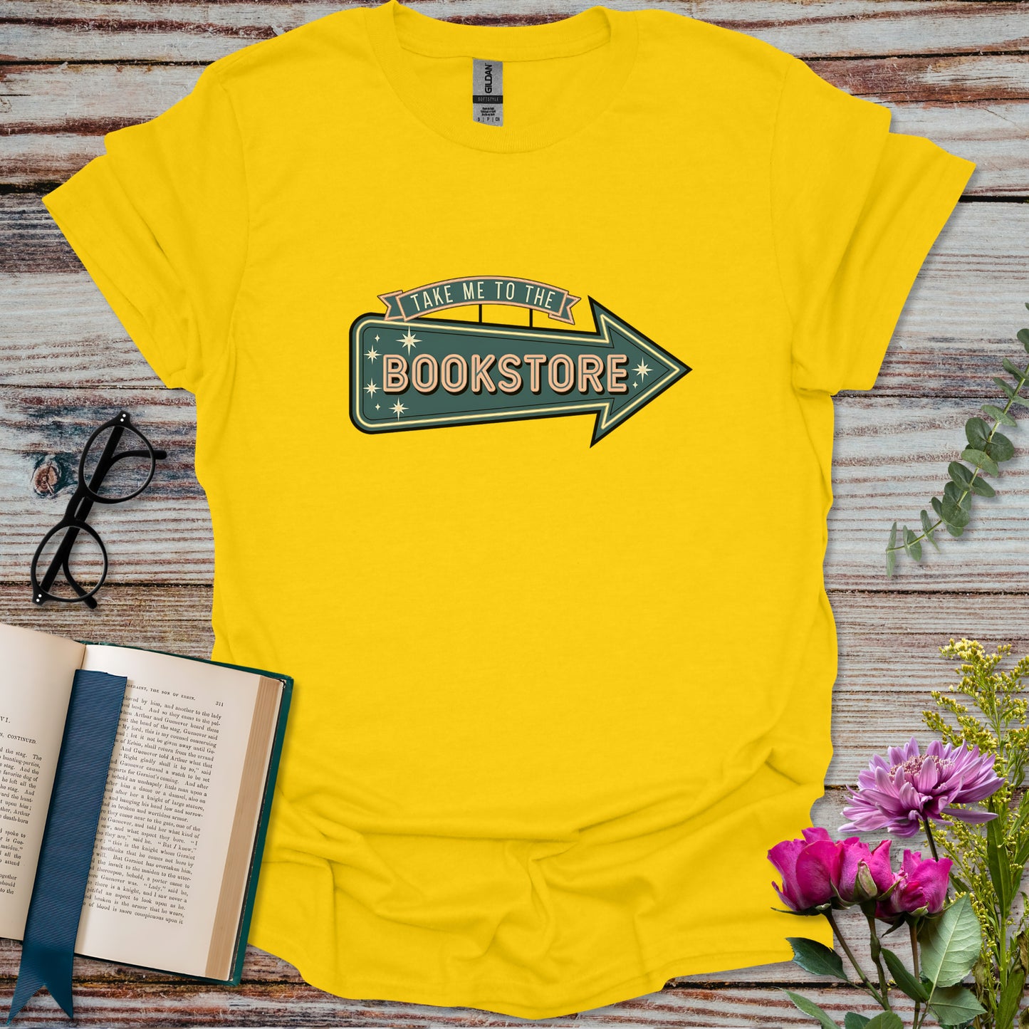 Take Me to the Bookstore T-shirt