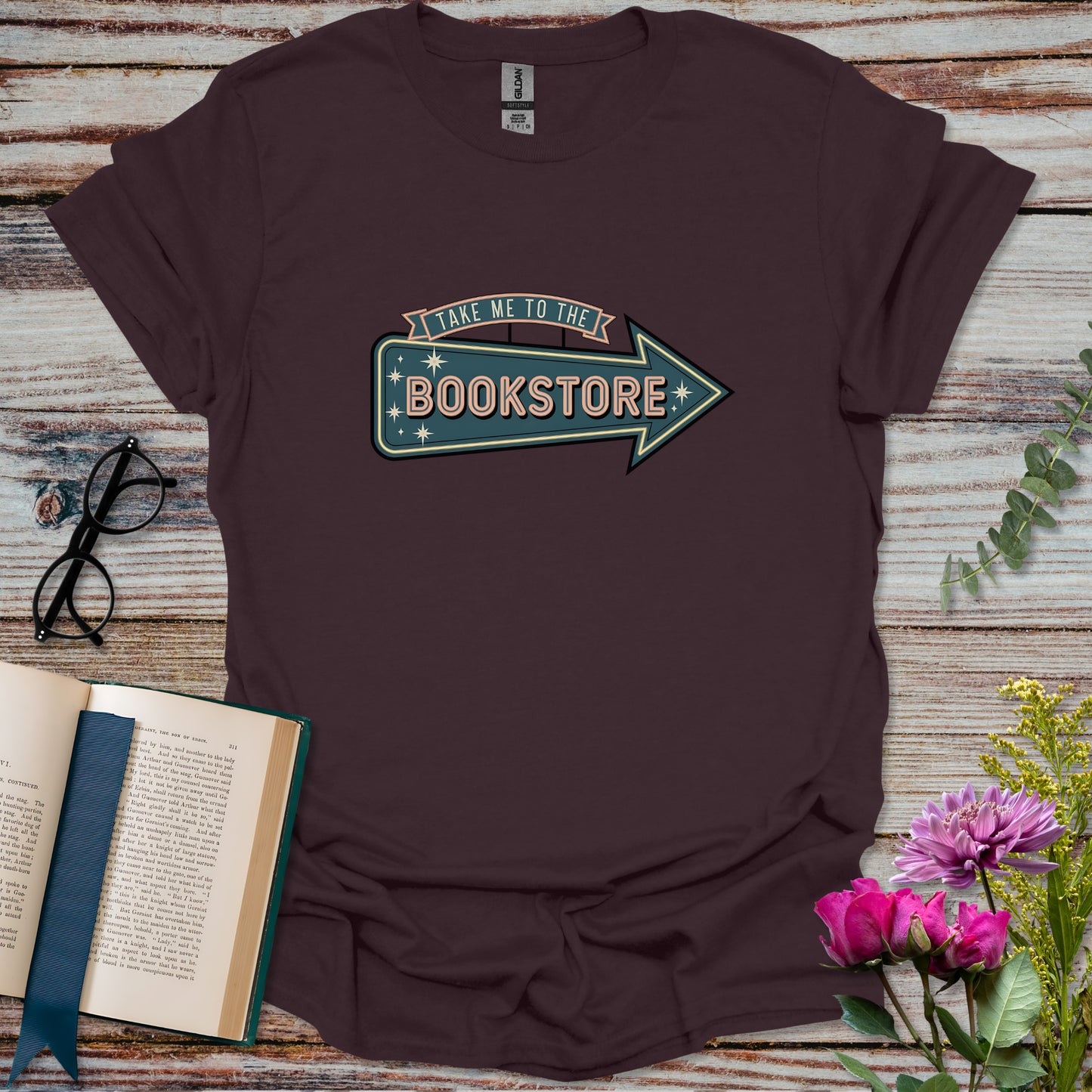 Take Me to the Bookstore T-shirt