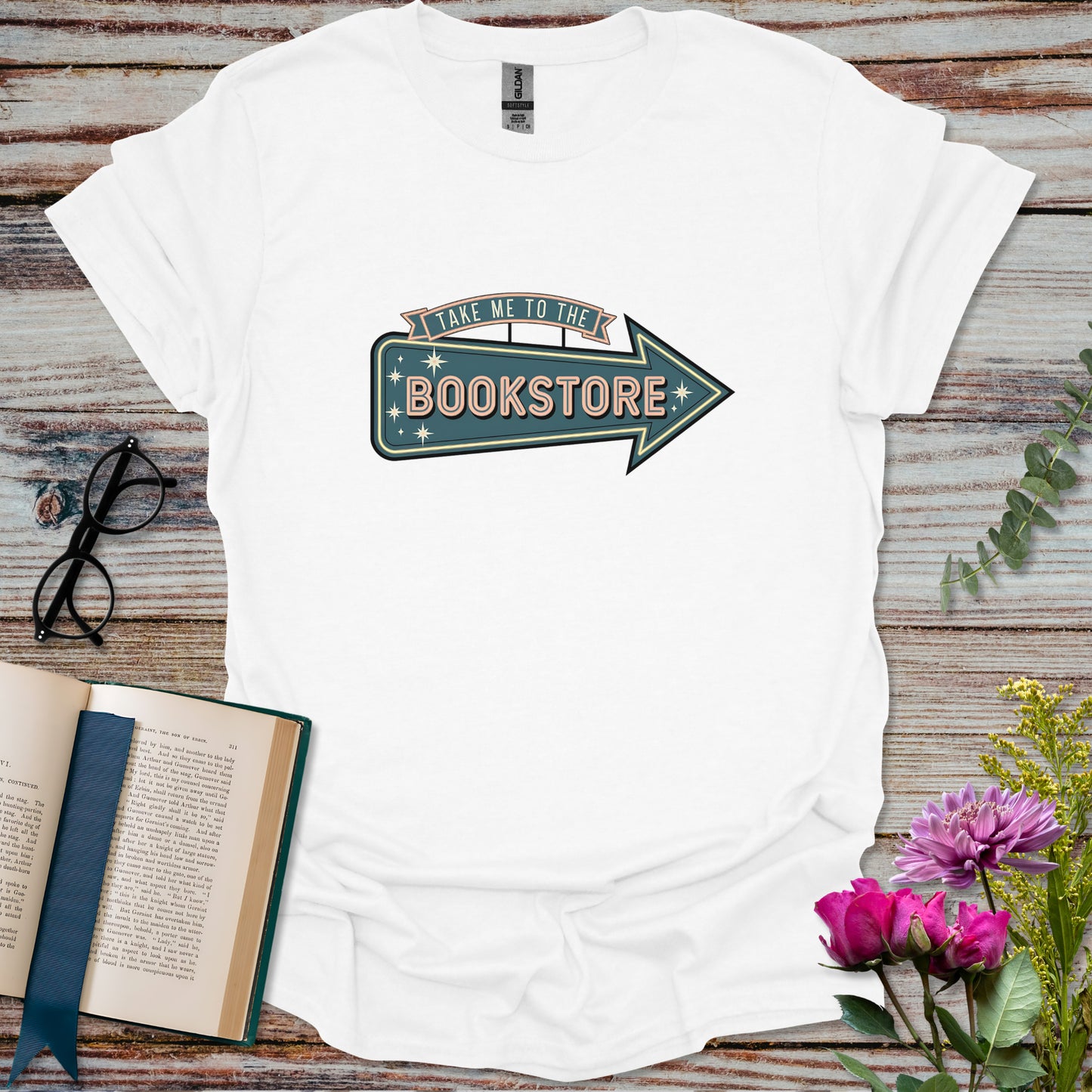 Take Me to the Bookstore T-shirt