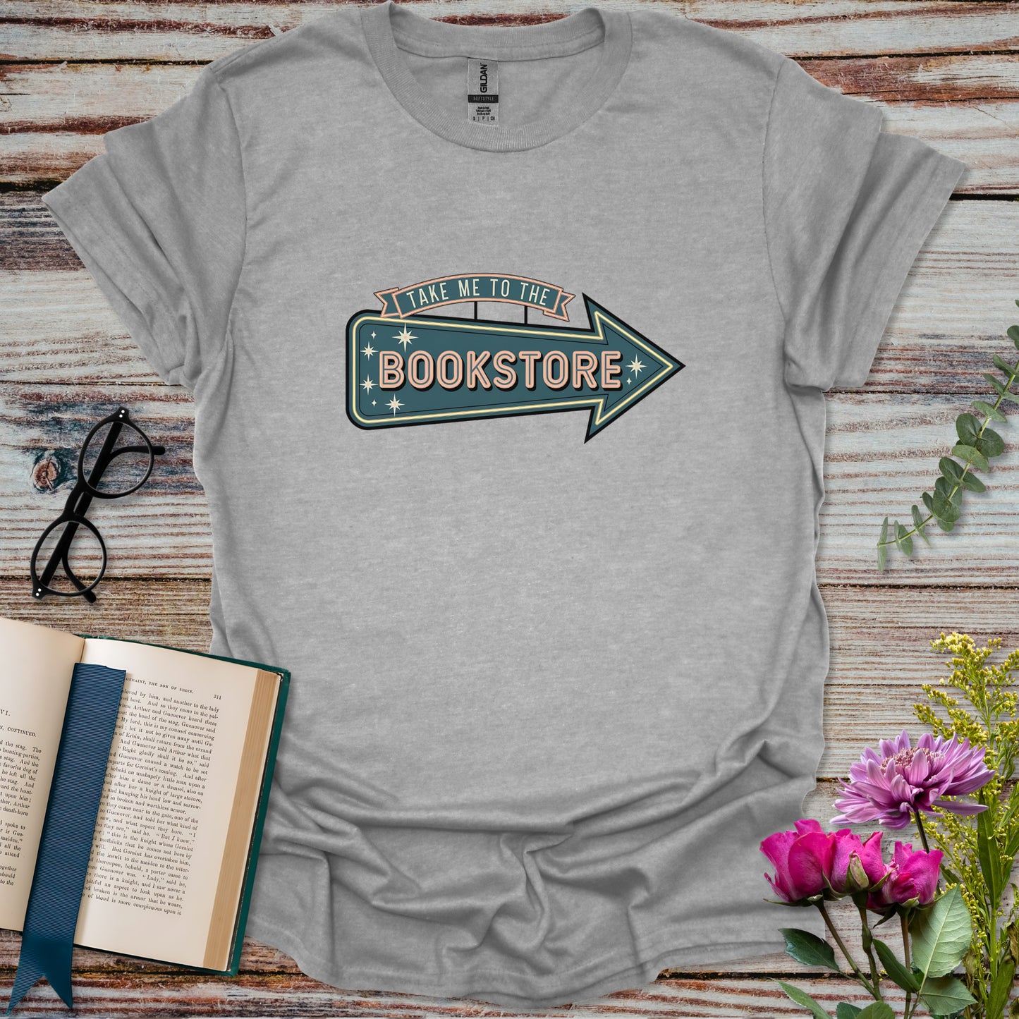 Take Me to the Bookstore T-shirt