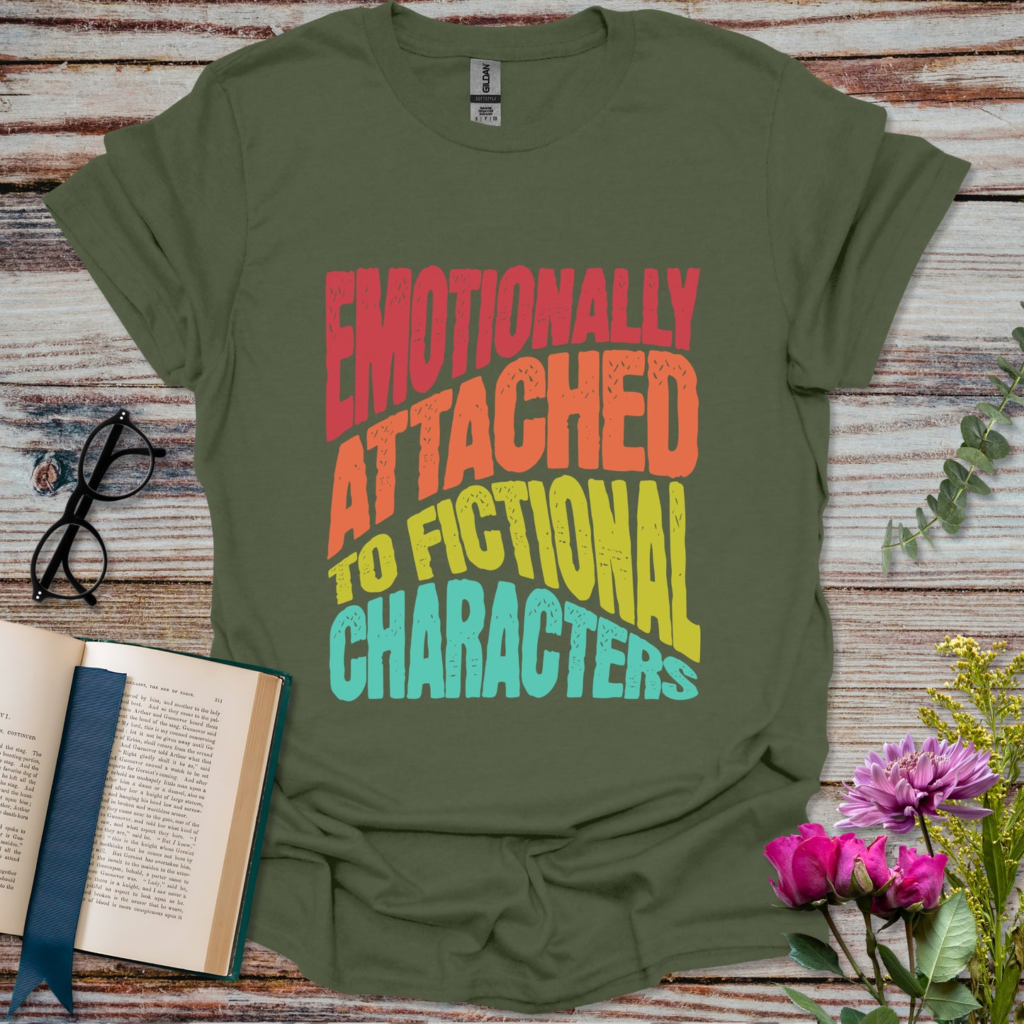 Embrace Your Favorite Fictional Friends T-shirt