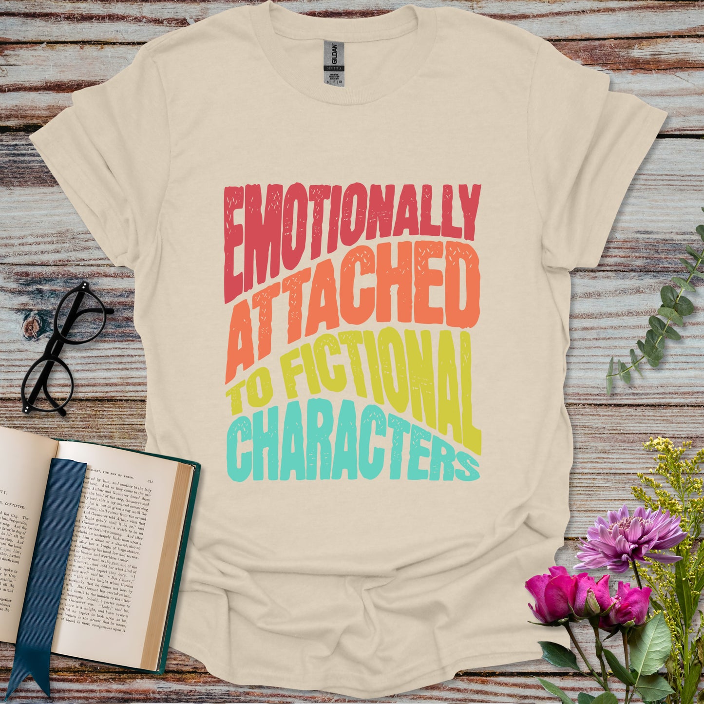 Embrace Your Favorite Fictional Friends T-shirt