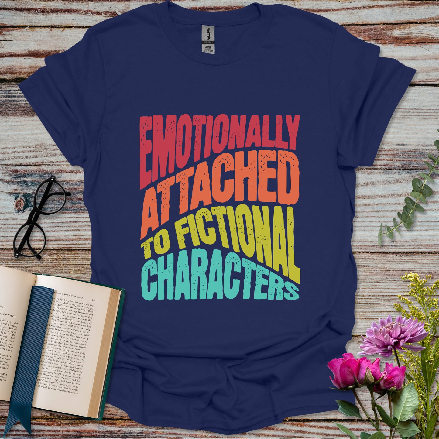 Embrace Your Favorite Fictional Friends T-shirt