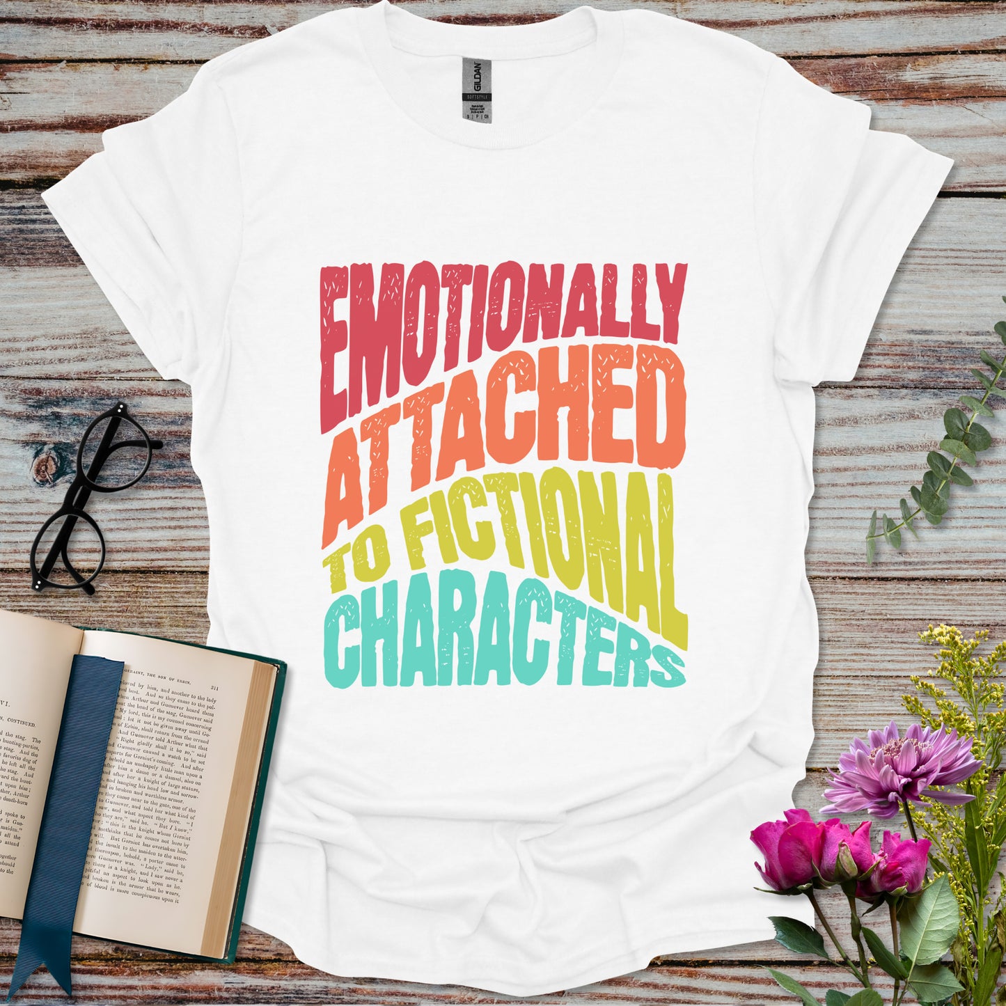 Embrace Your Favorite Fictional Friends T-shirt