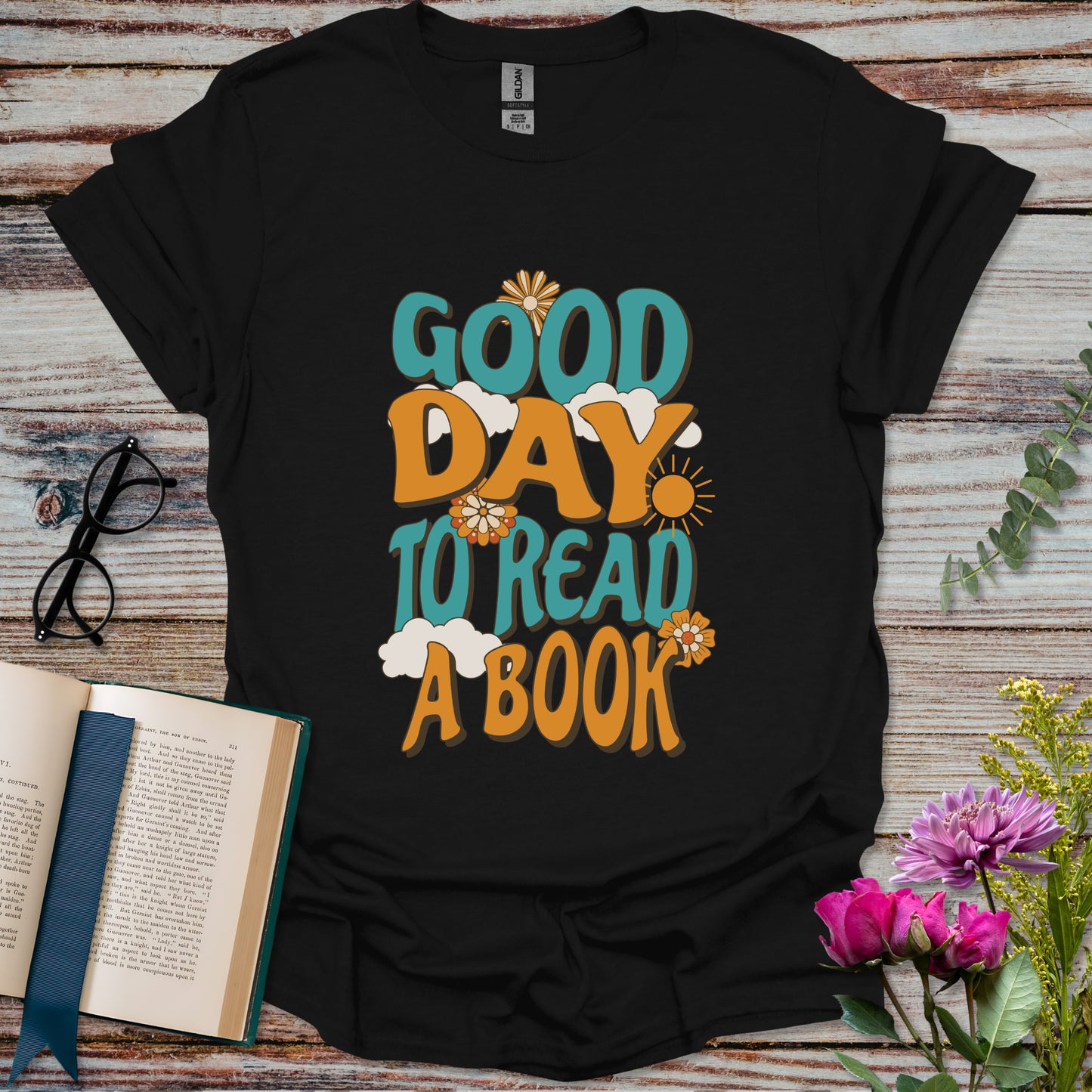 Good Day to Read a Book T-shirt