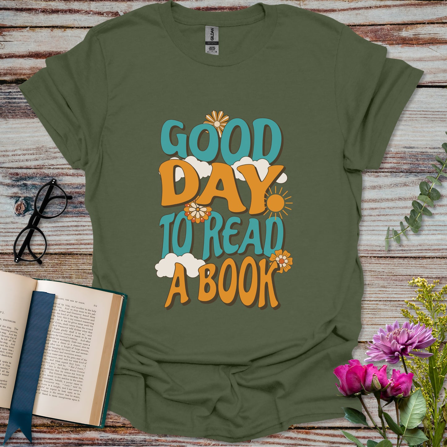 Good Day to Read a Book T-shirt