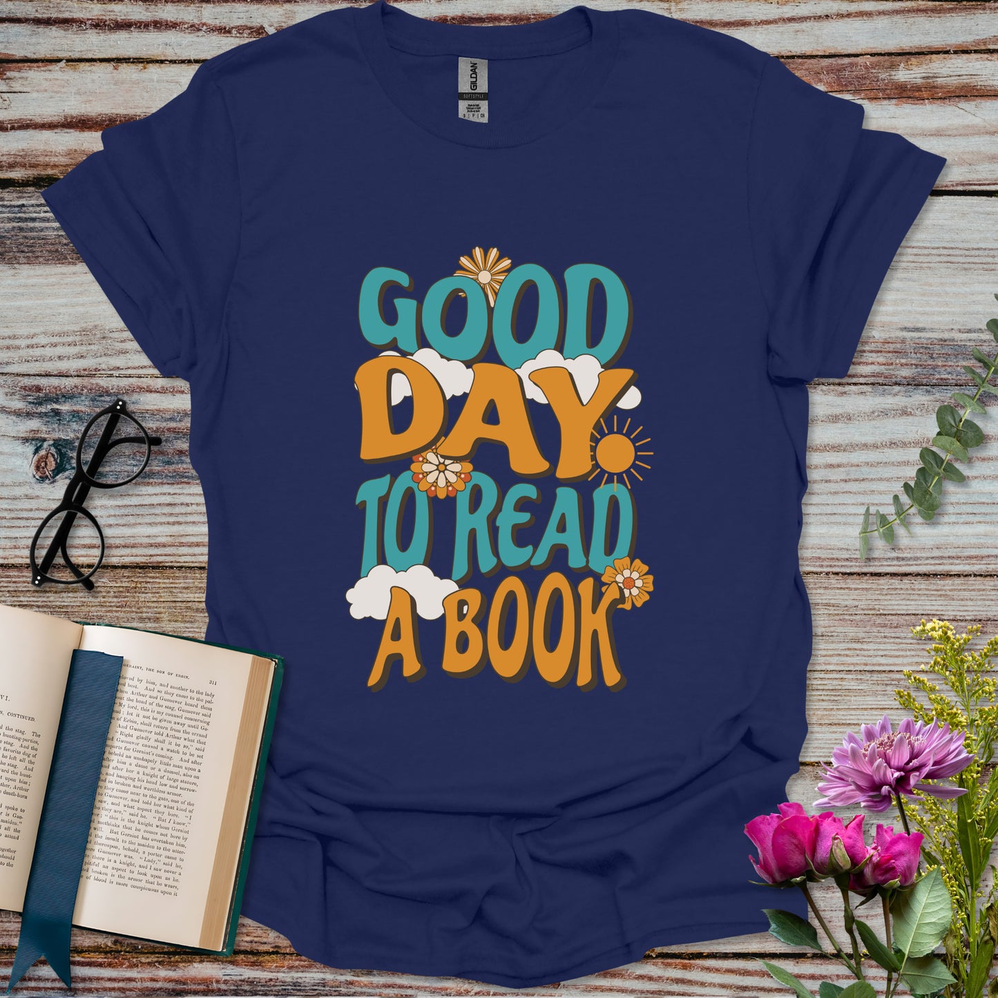 Good Day to Read a Book T-shirt