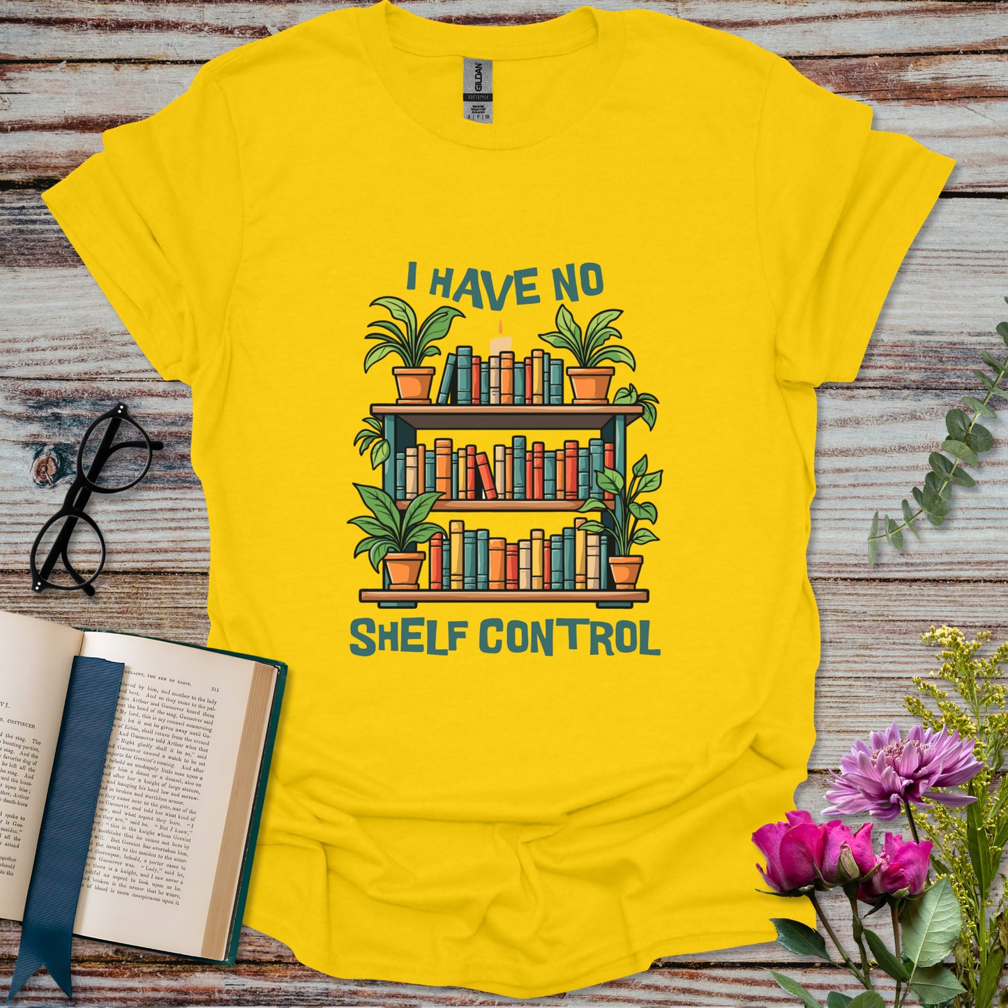 No Shelf Control T-shirt