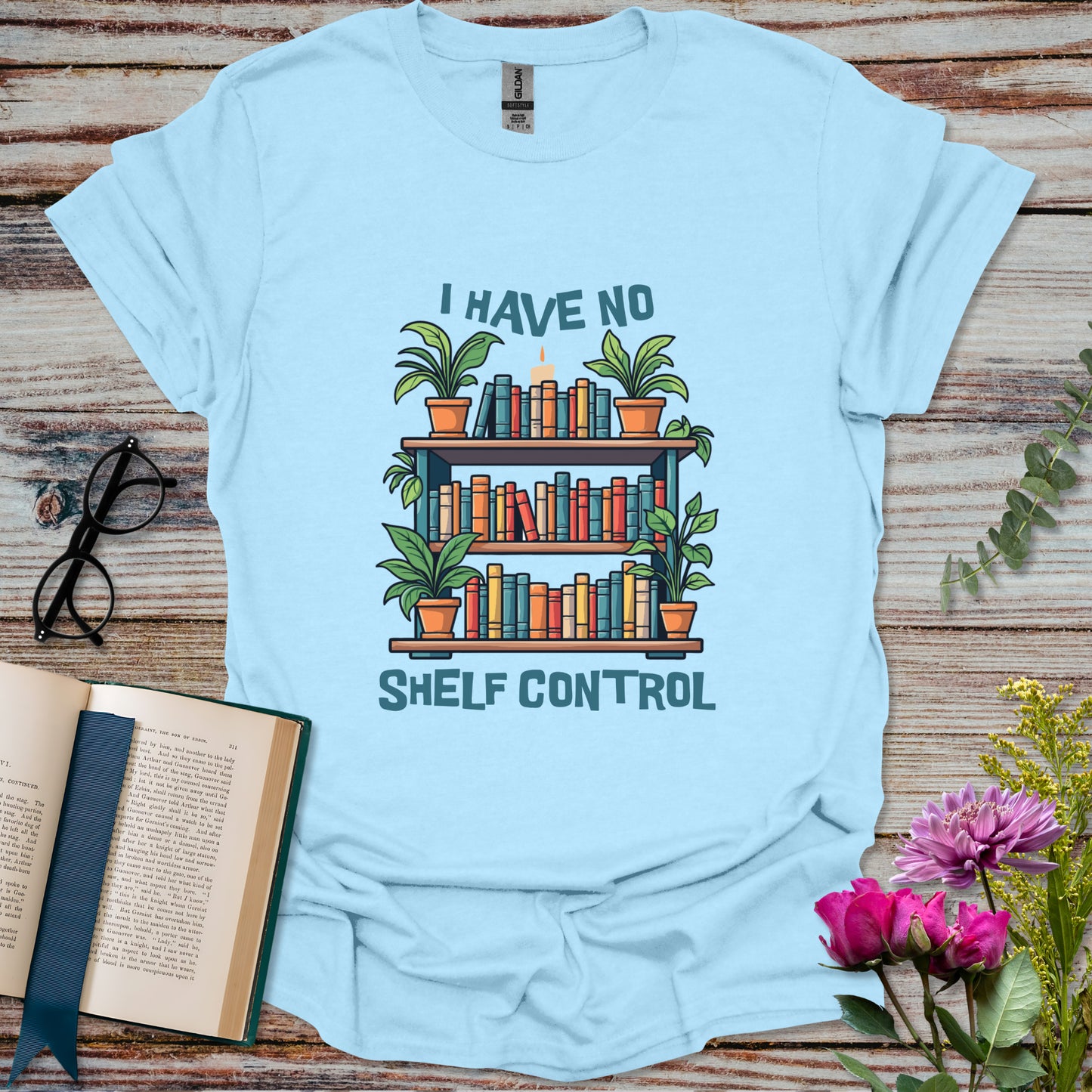 No Shelf Control T-shirt