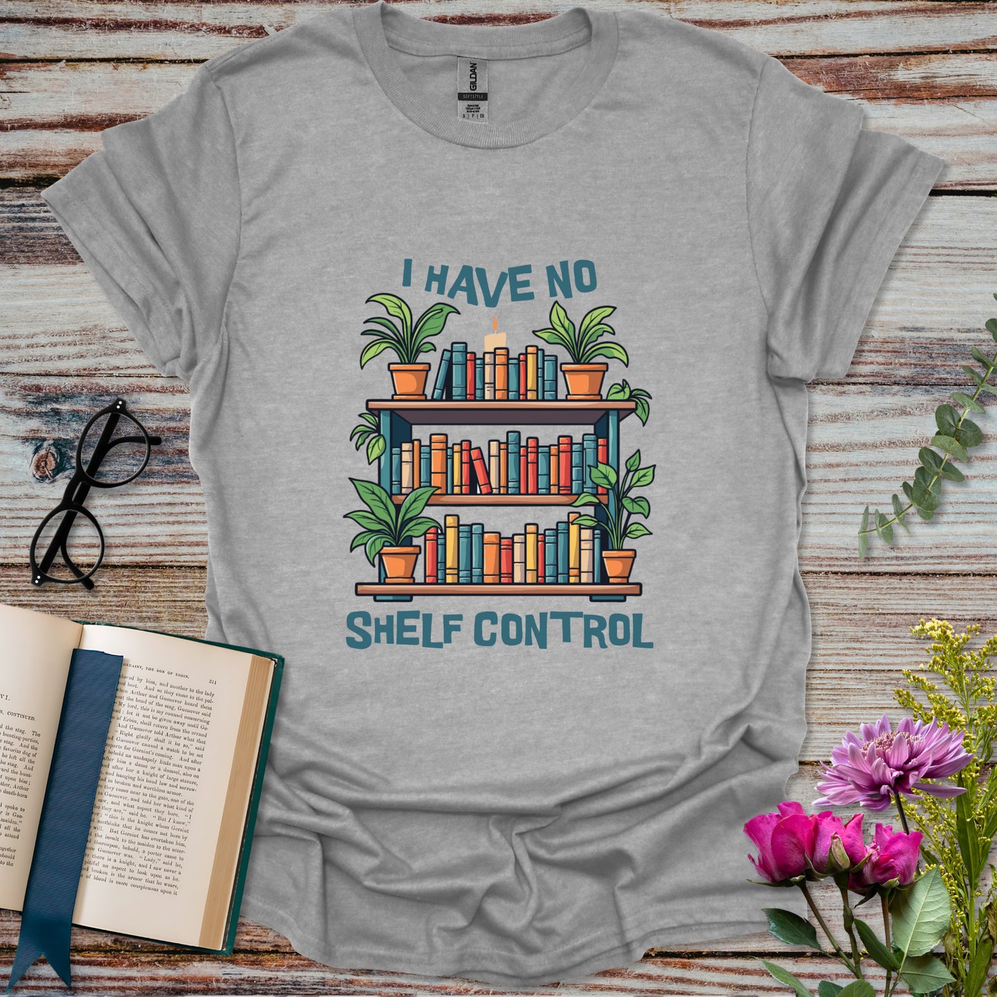 No Shelf Control T-shirt