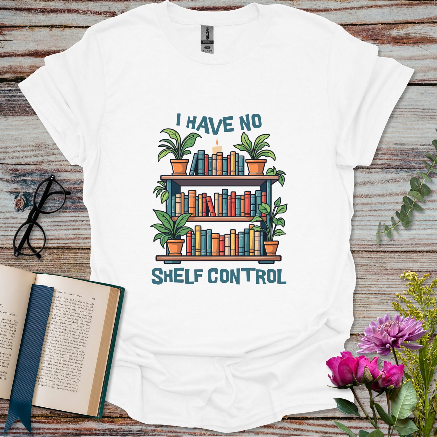 No Shelf Control T-shirt