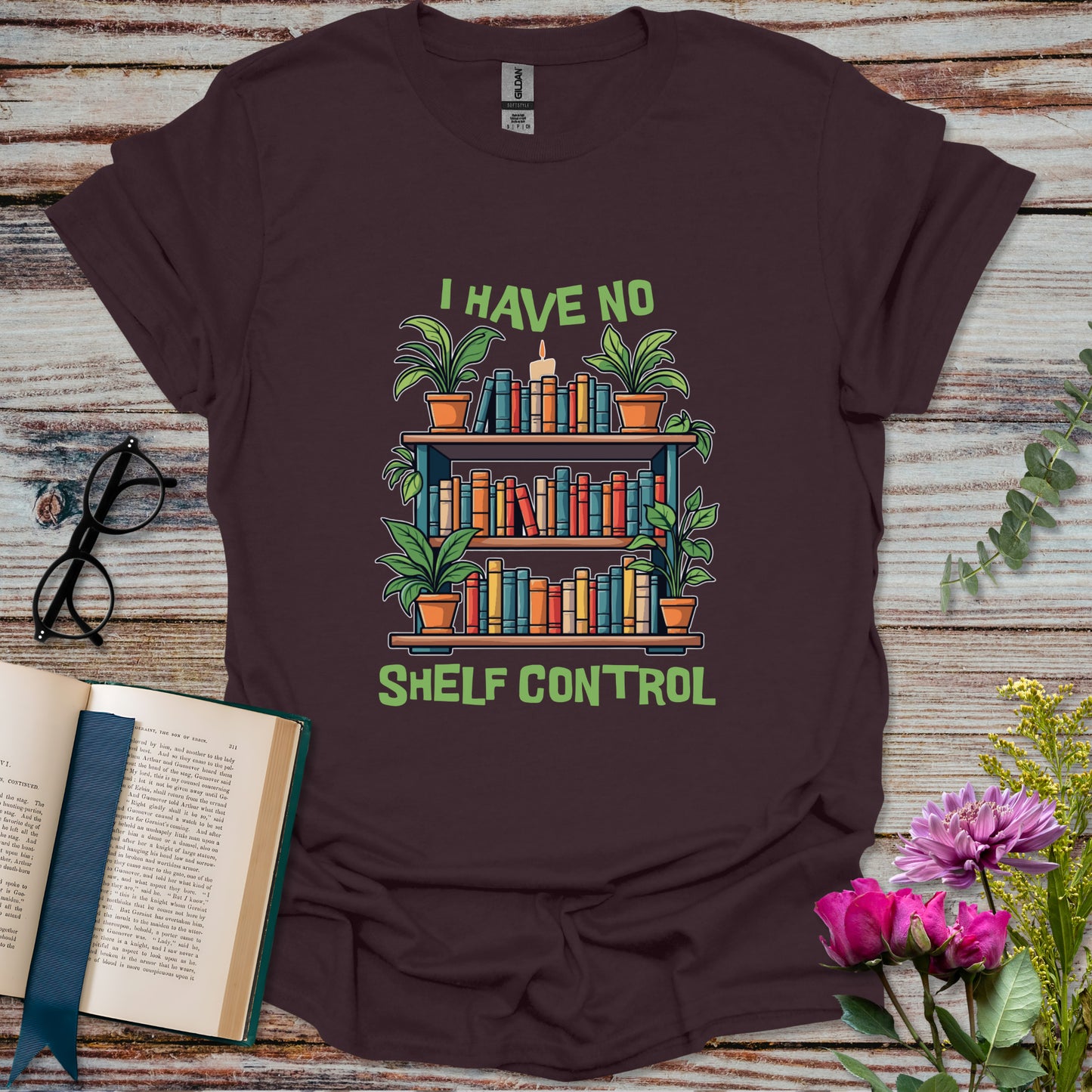 No Shelf Control T-shirt