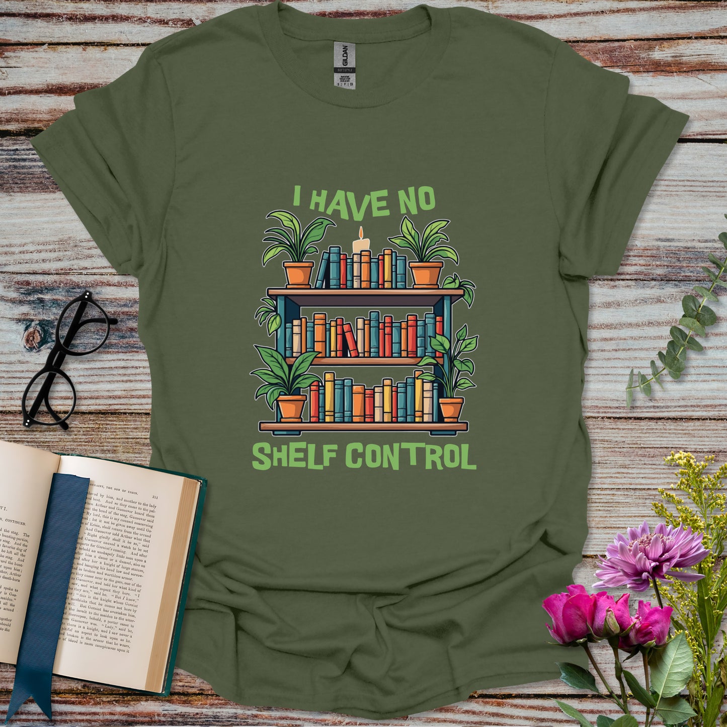 No Shelf Control T-shirt