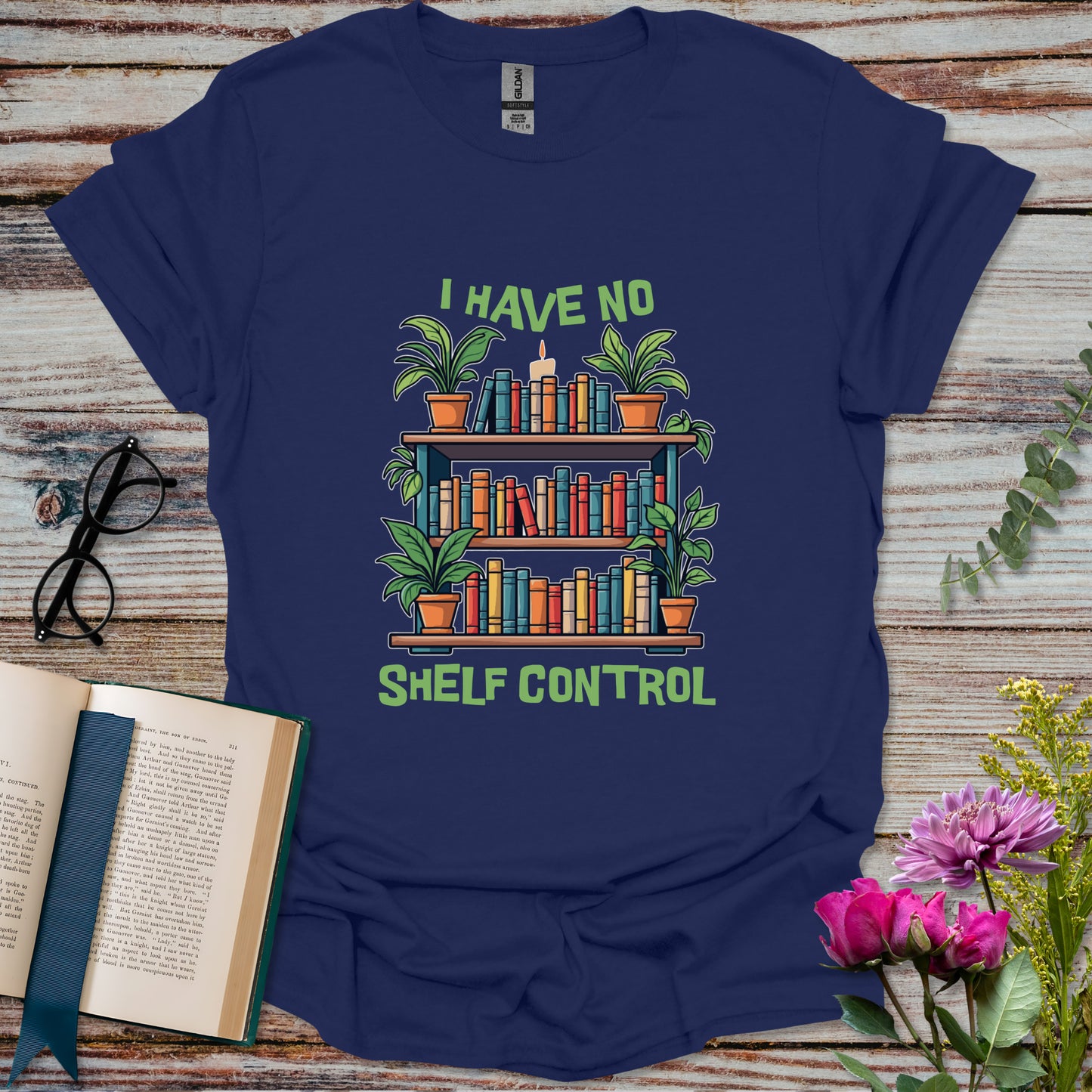 No Shelf Control T-shirt