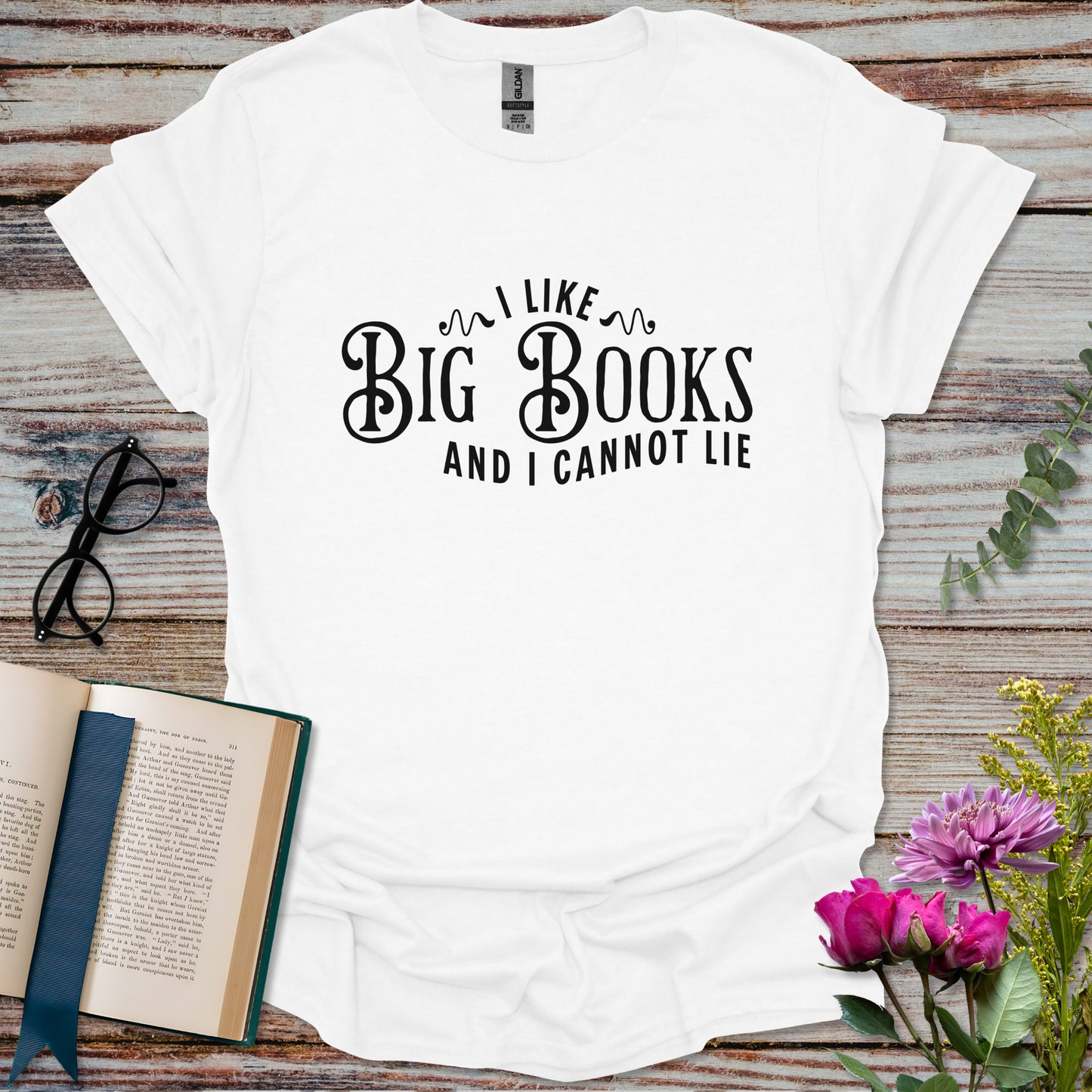 I Like Big Books T-shirt