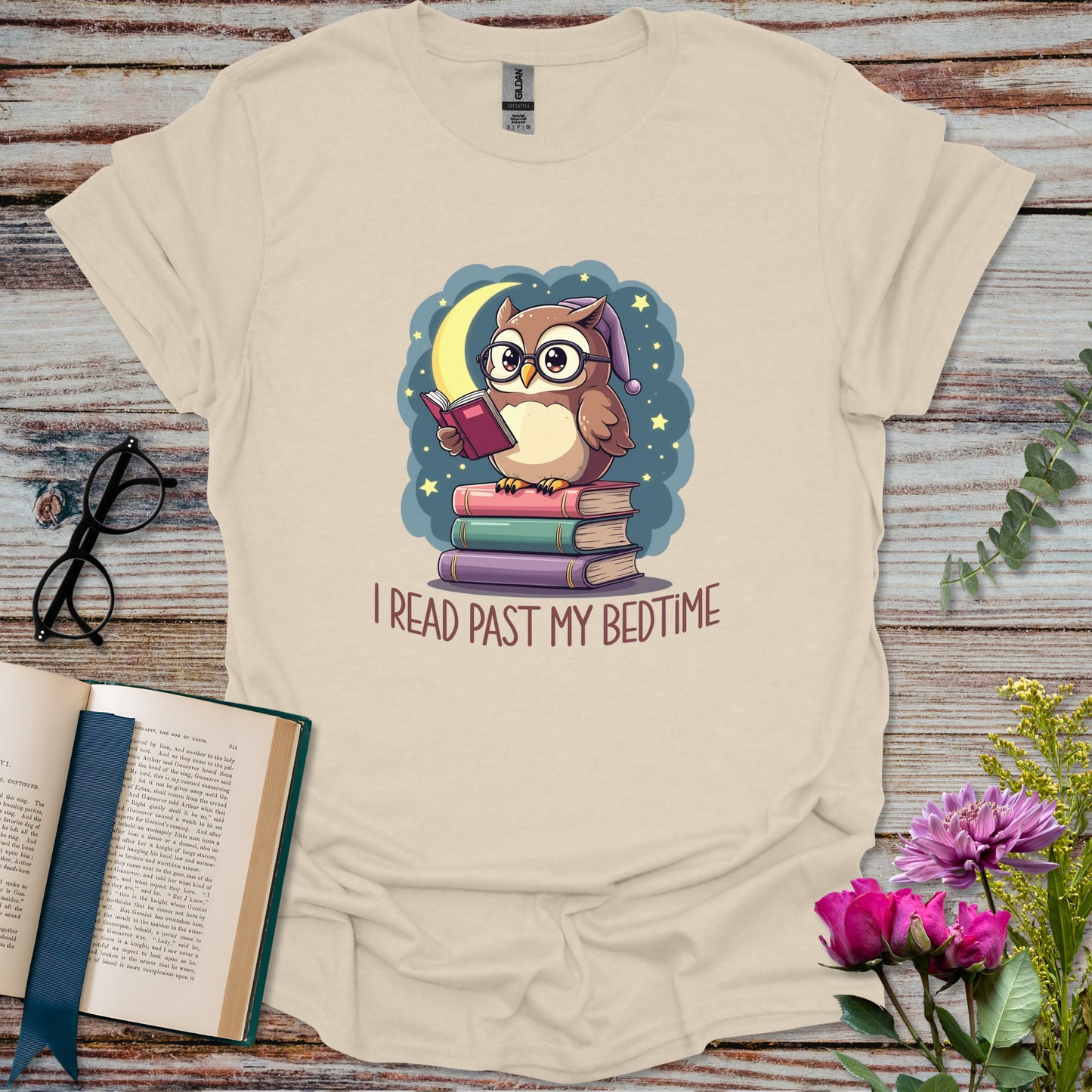 I Read Past My Bedtime T-shirt