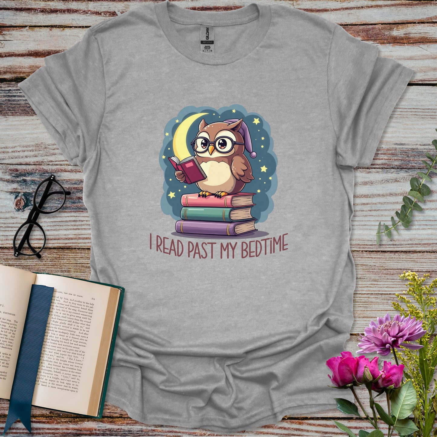 I Read Past My Bedtime T-shirt