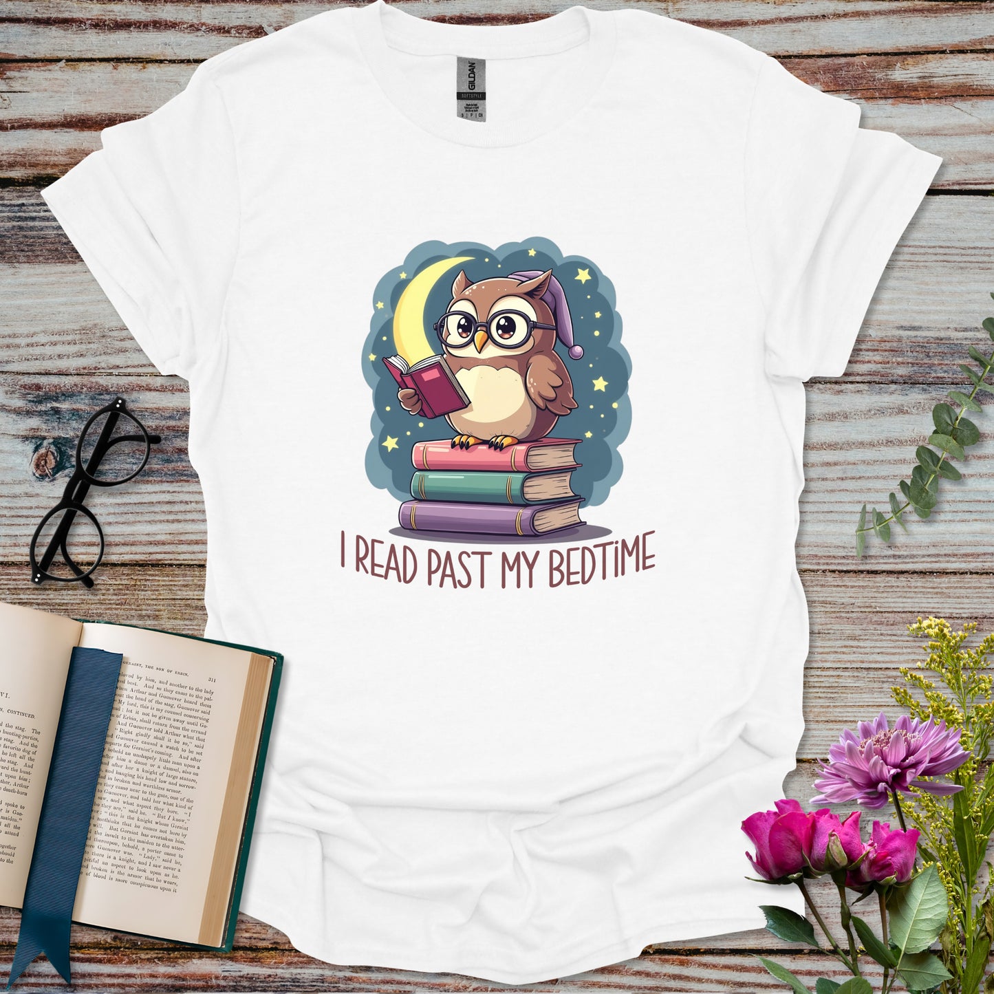 I Read Past My Bedtime T-shirt