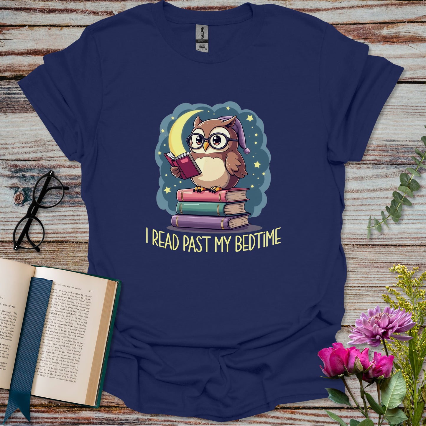 I Read Past My Bedtime T-shirt