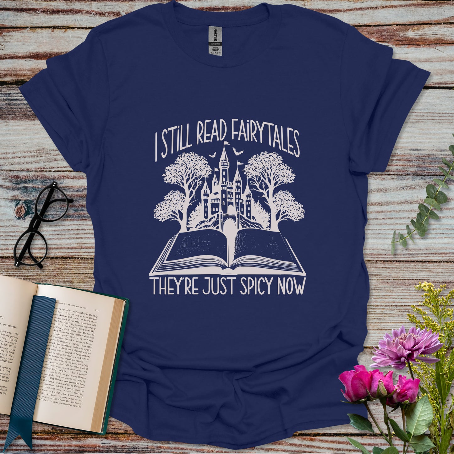 Spicy Fairytales Book Lover T-shirt