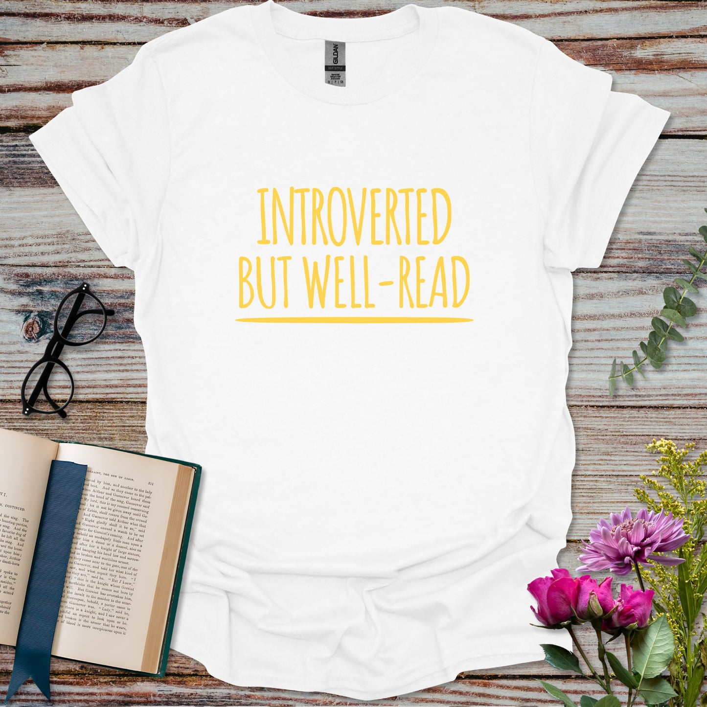 Introverted but Well-Read T-shirt