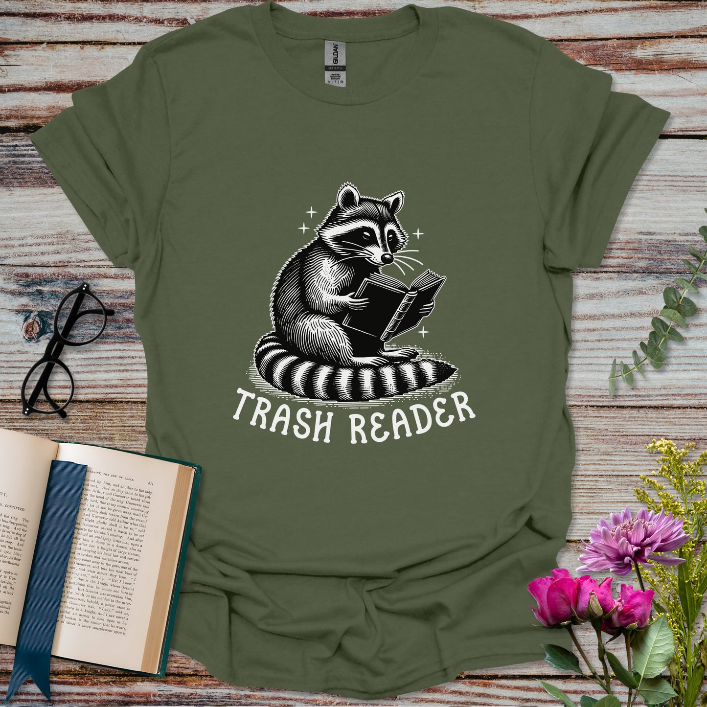 Trash Reader T-shirt