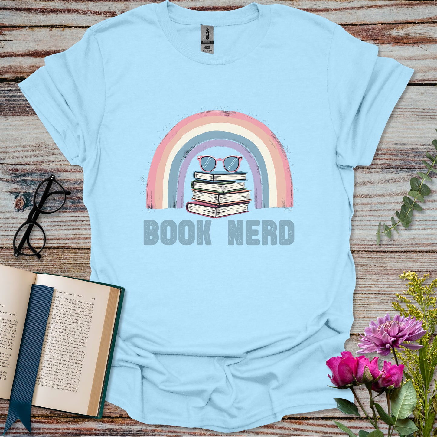 Book Nerd T-shirt