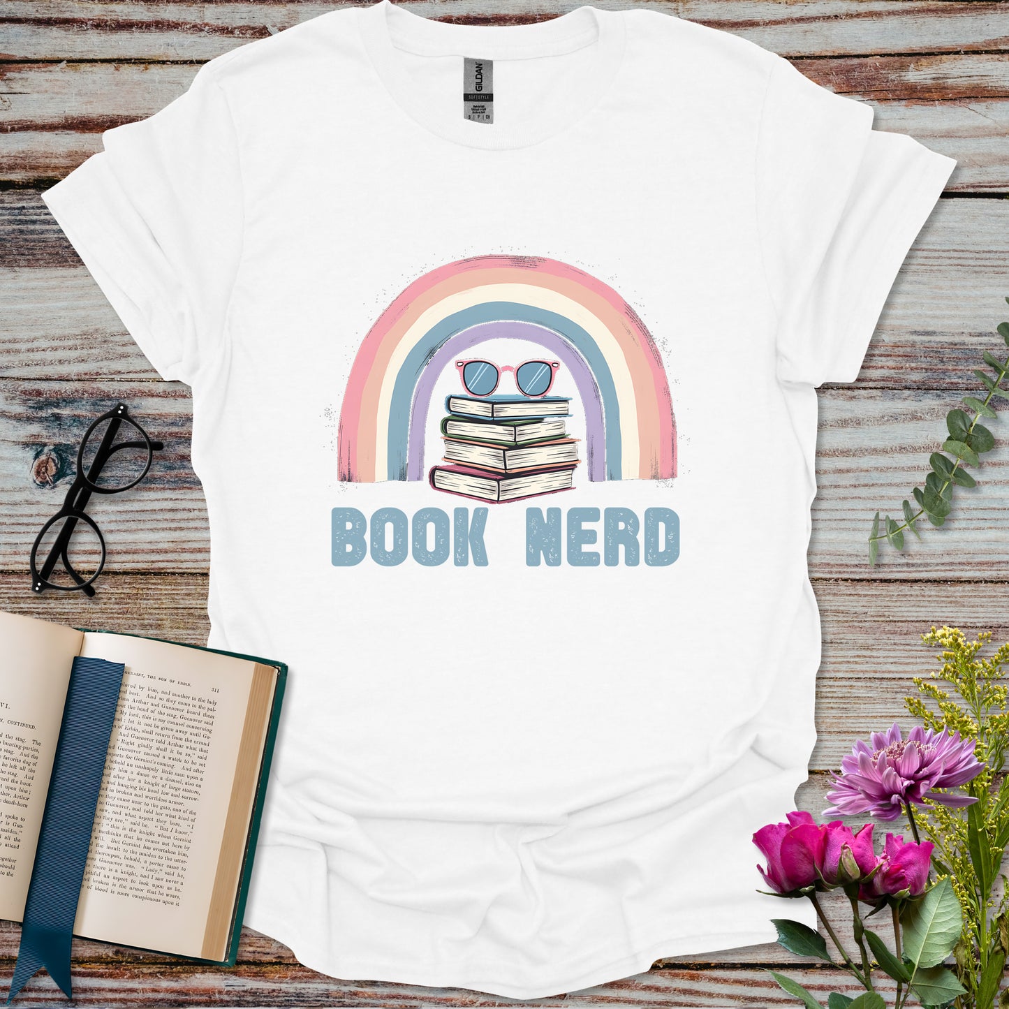 Book Nerd T-shirt