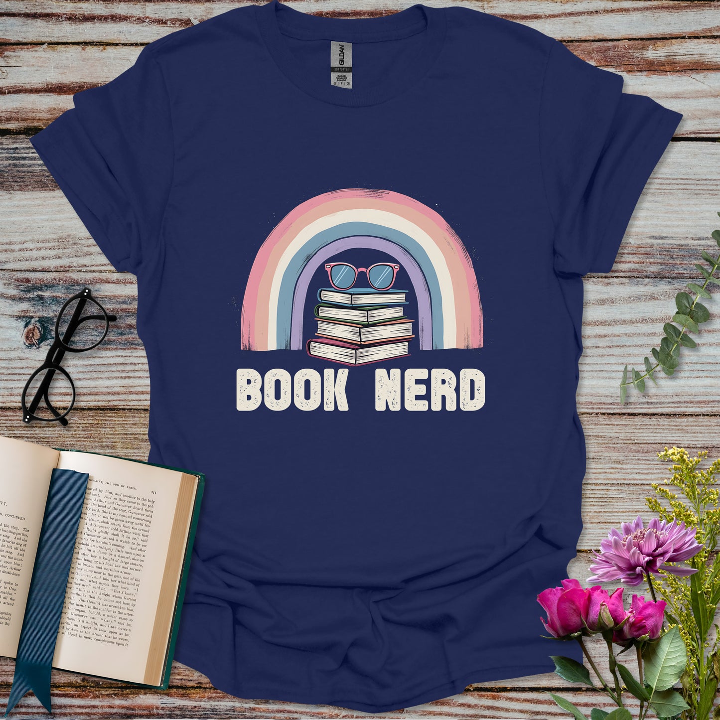 Book Nerd T-shirt