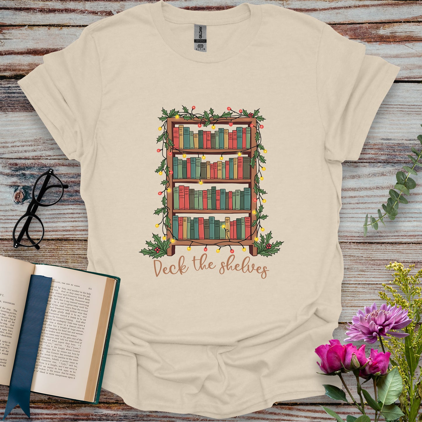 Deck the Shelves T-shirt