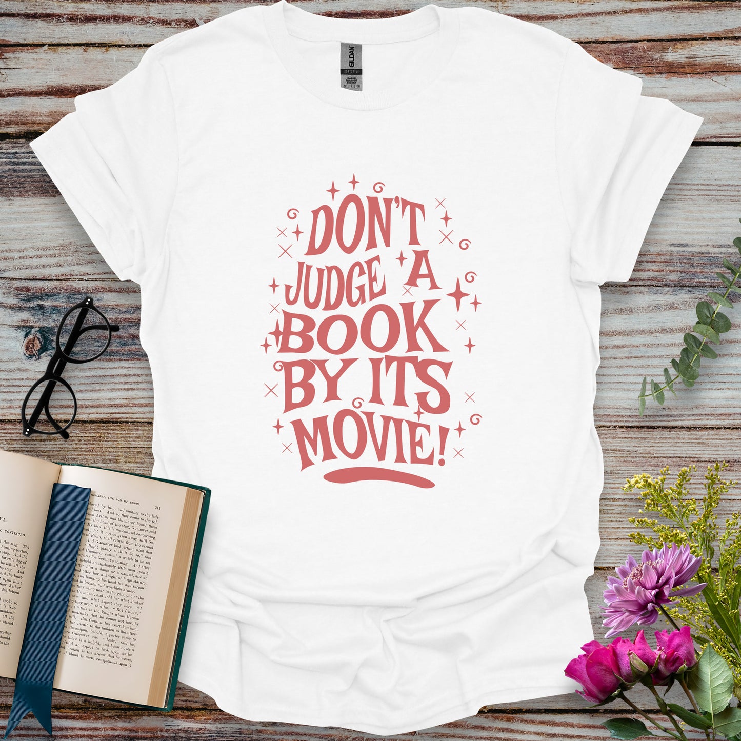 Don't Judge a Book by Its Movie T-shirt