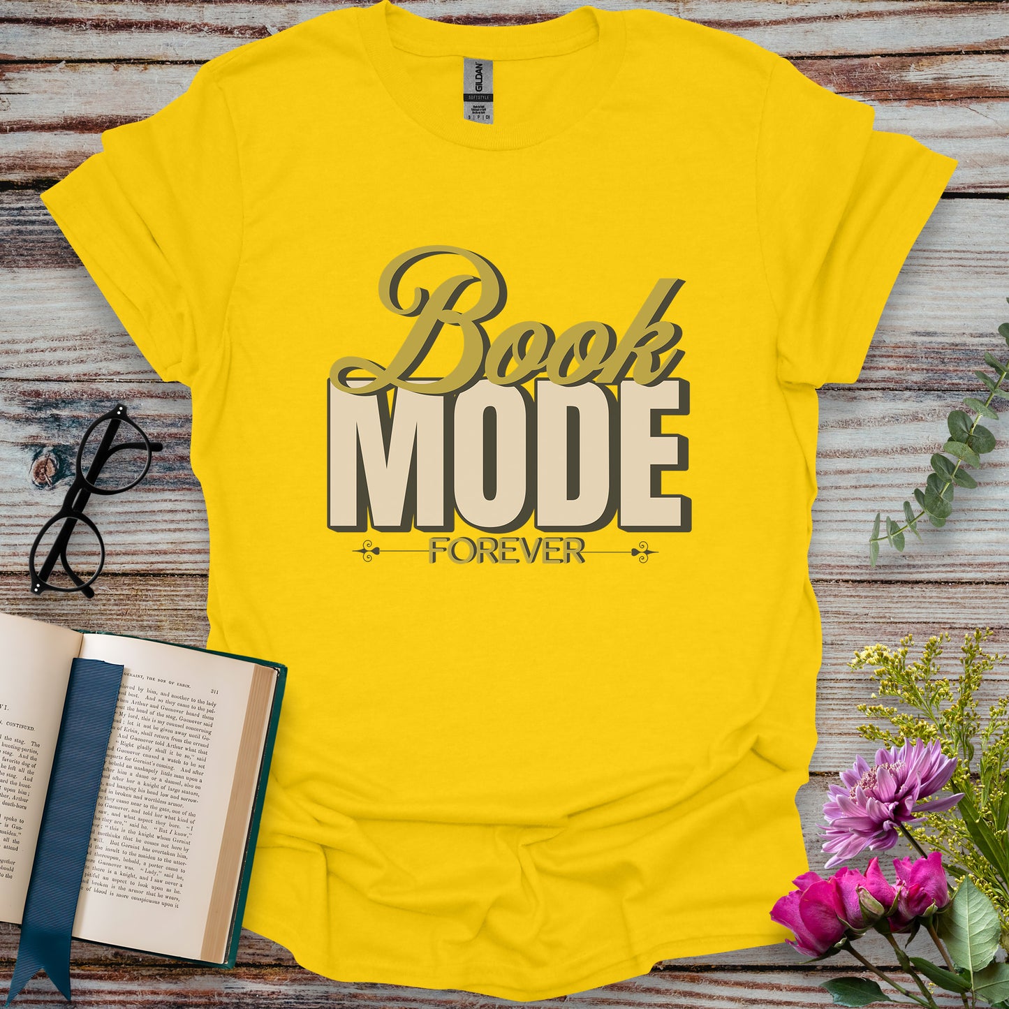 Forever in Book Mode T-shirt