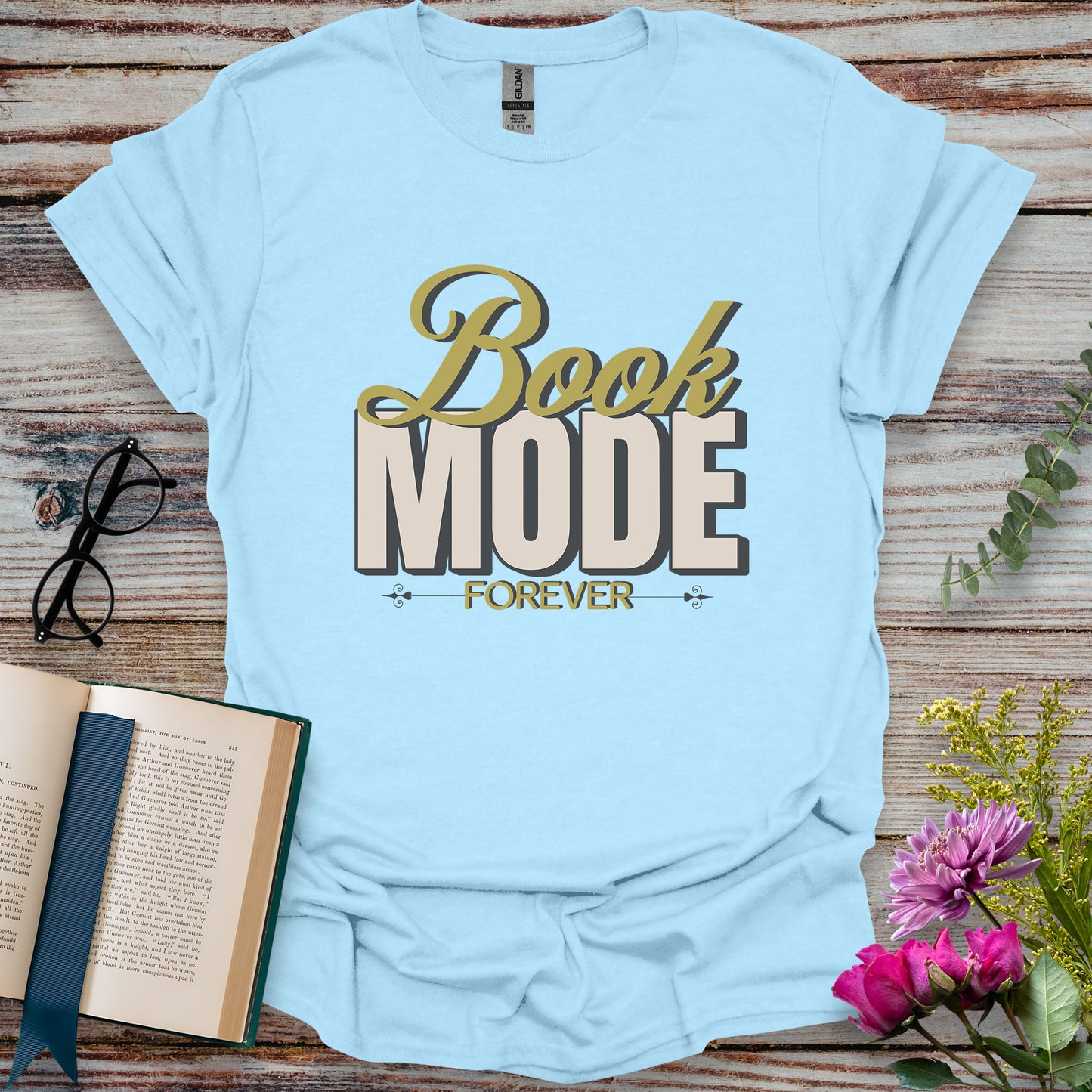 Forever in Book Mode T-shirt