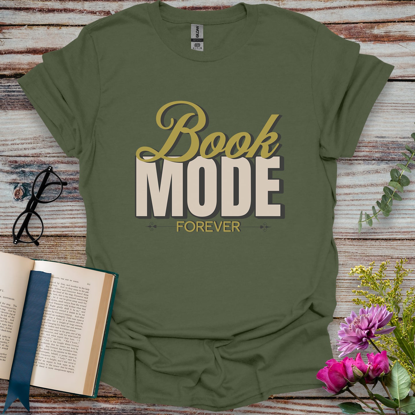 Forever in Book Mode T-shirt