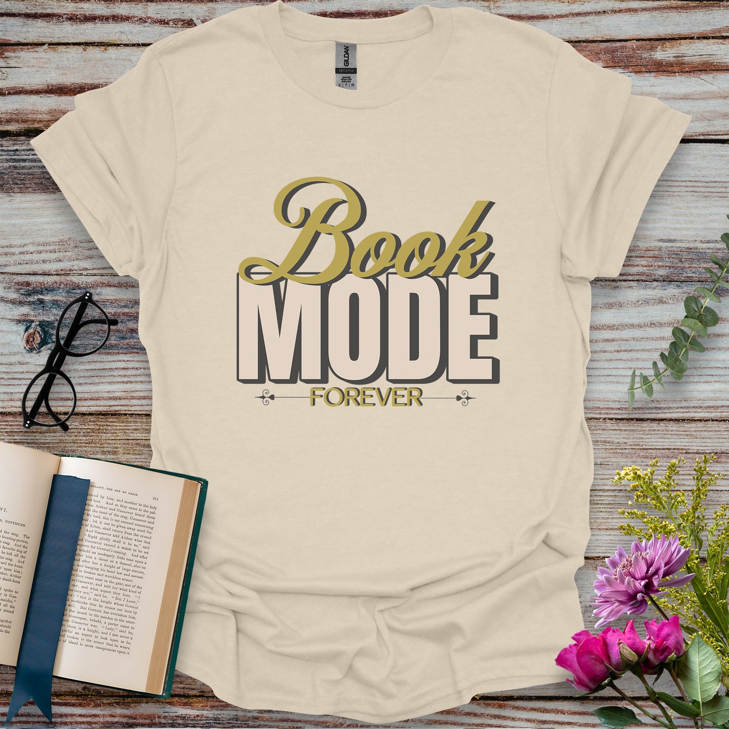 Forever in Book Mode T-shirt