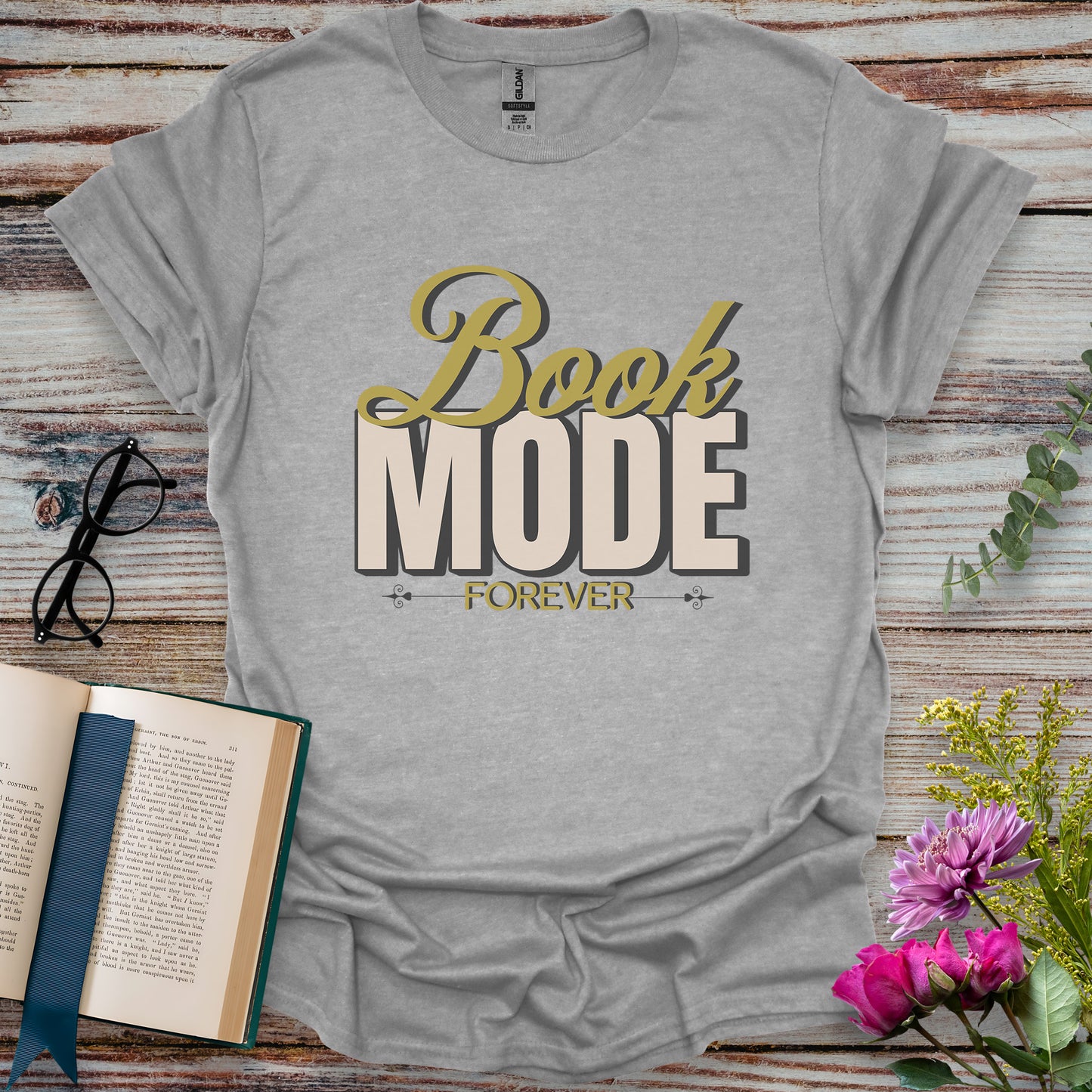 Forever in Book Mode T-shirt