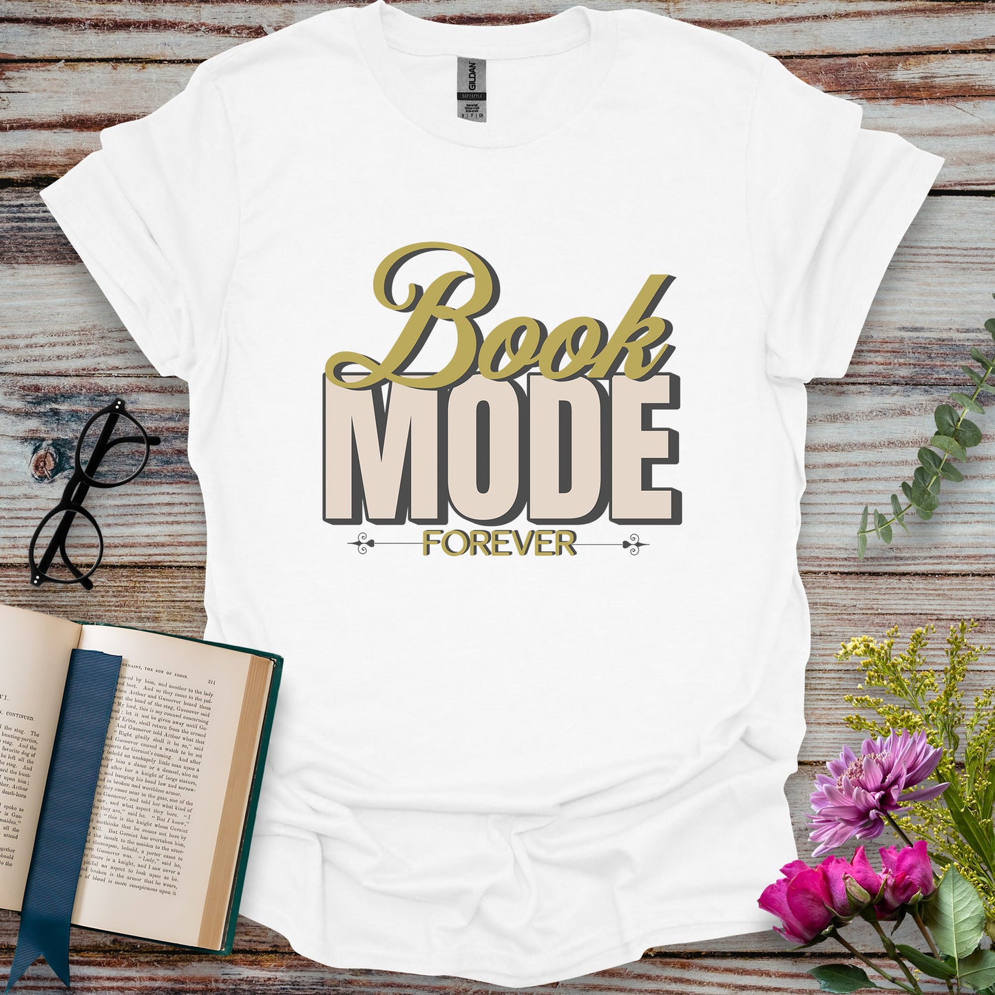 Forever in Book Mode T-shirt